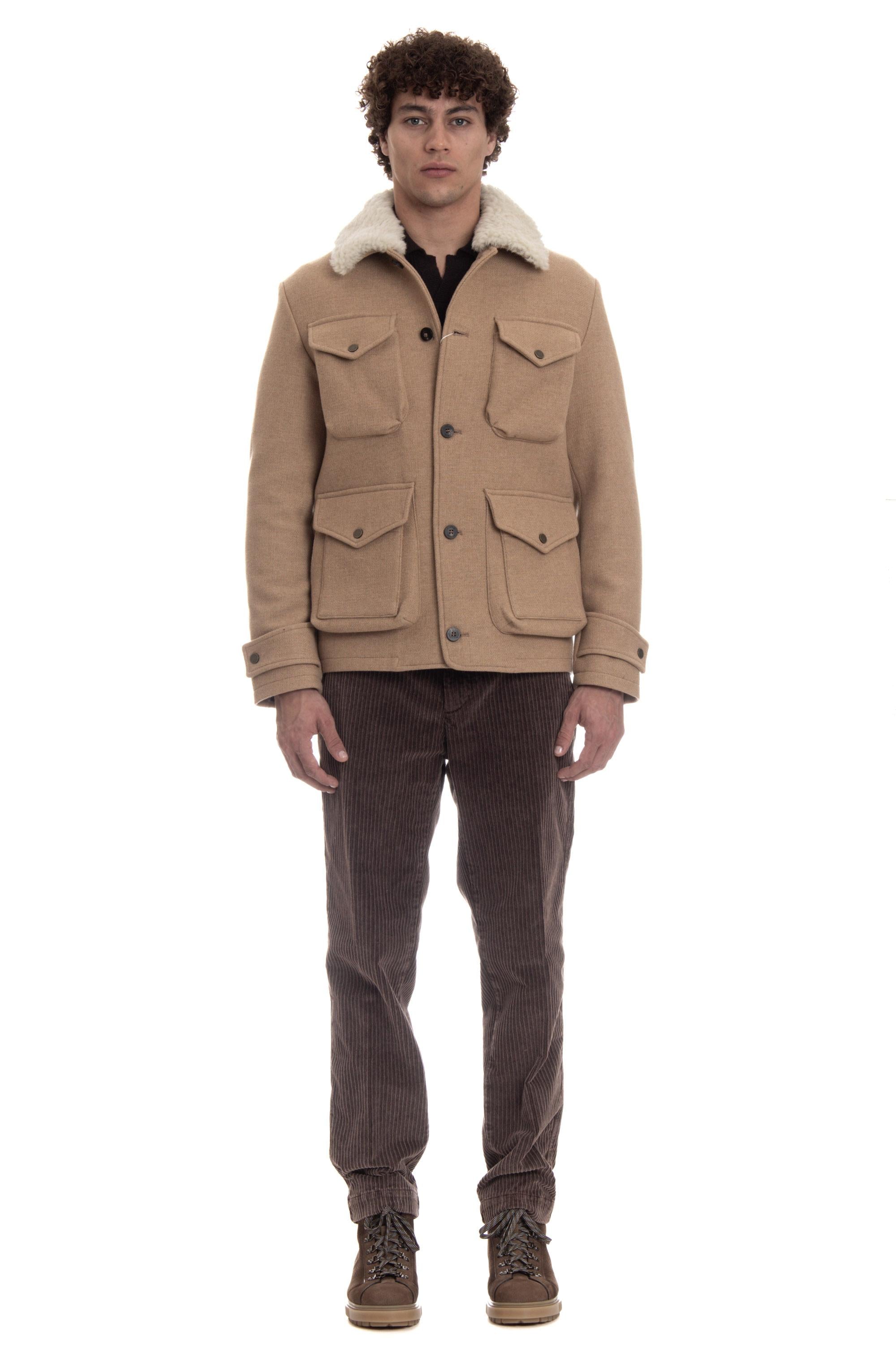 Field jacket in lana mod. Explorer EXPLORER/3 S-CM Camplin 