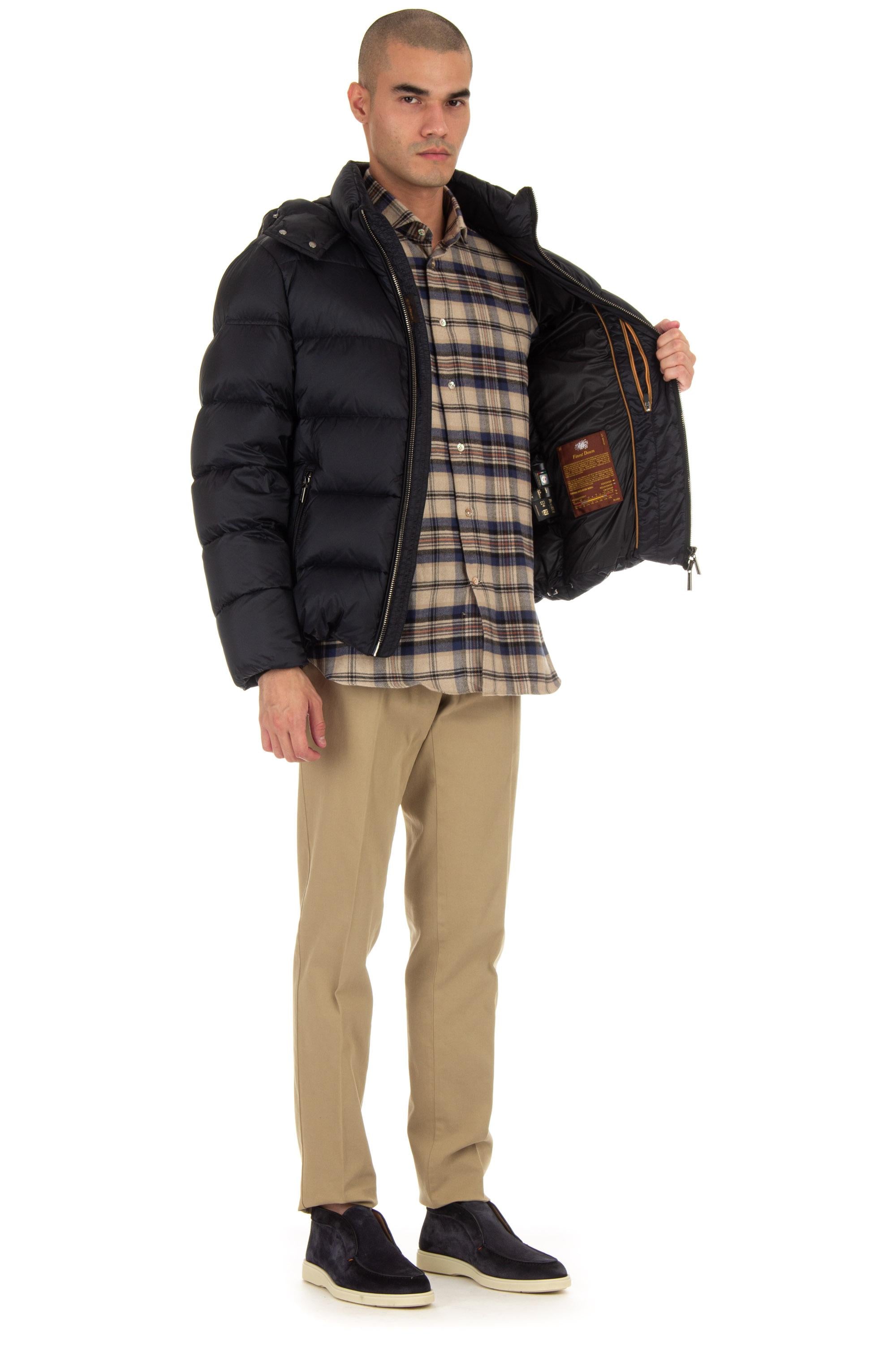 Piumino bomber mod. Brett-Sh BRETT-SH BLU Moorer 