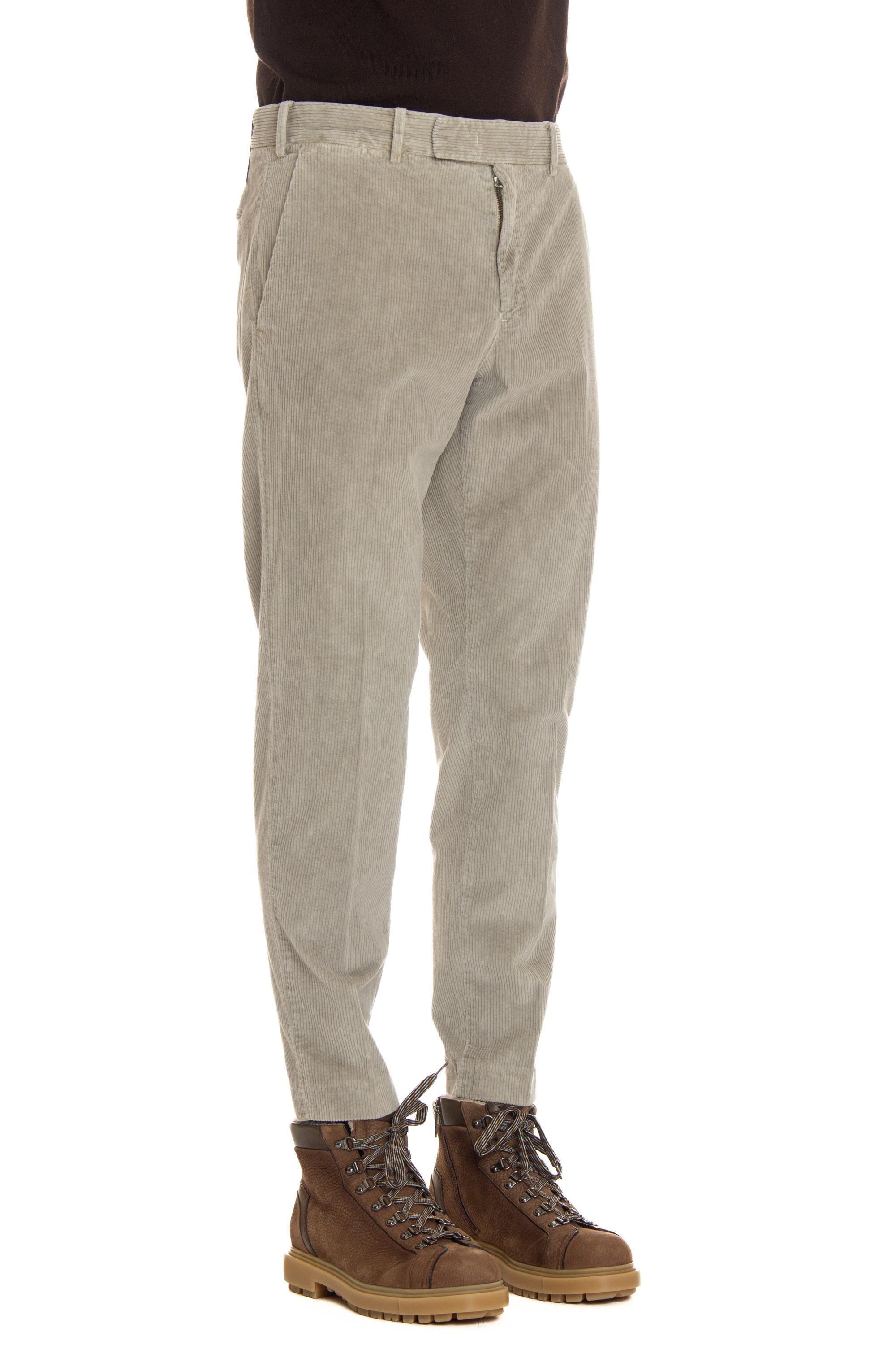 PT Torino Pantalone in velluto coste 500 righe Rebel fit RTZ1Z00FWD TU87 N022 