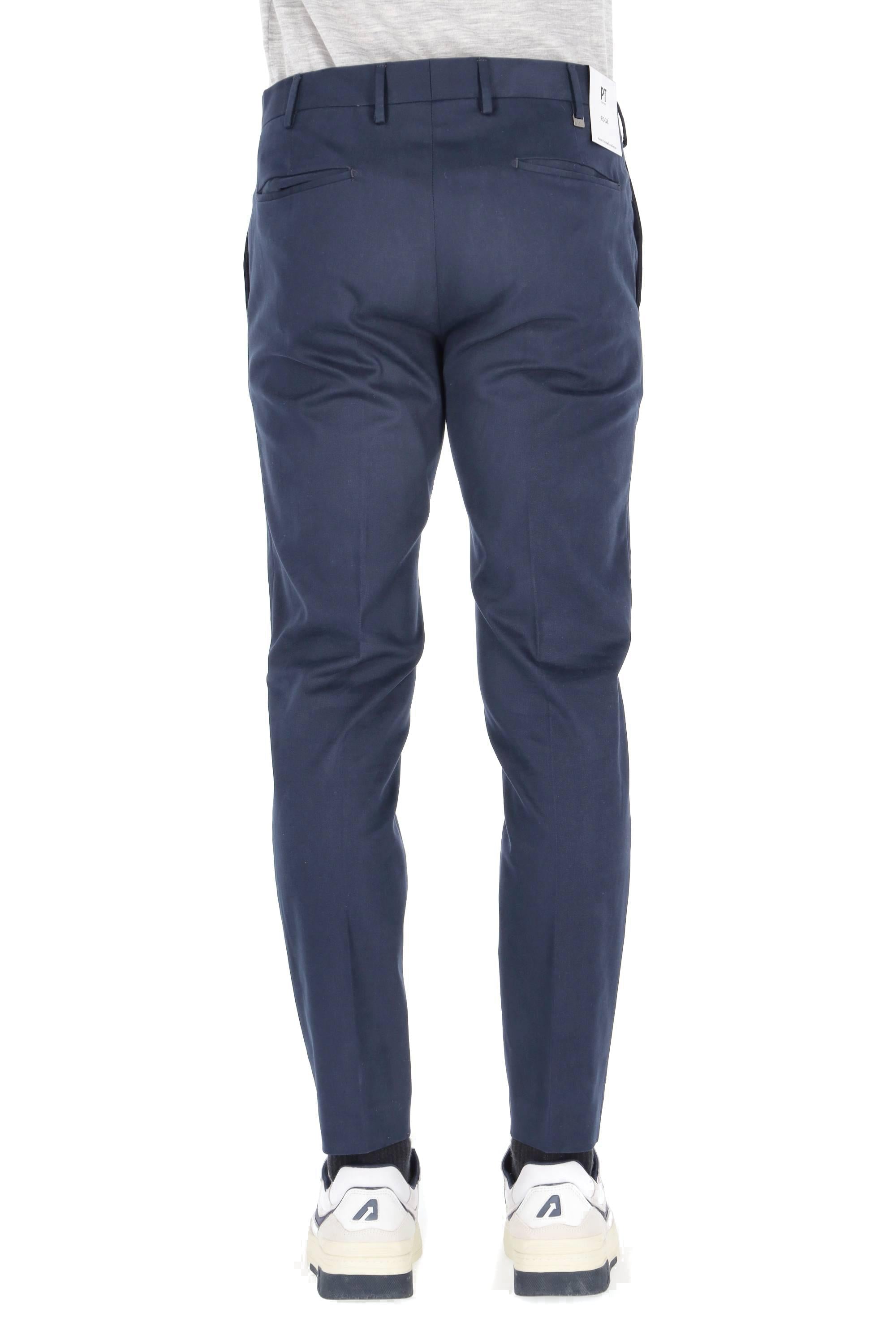 PT Torino Pantalone in modal e cotone fit Dieci ASX0Z00FWD SD75/2 0360 