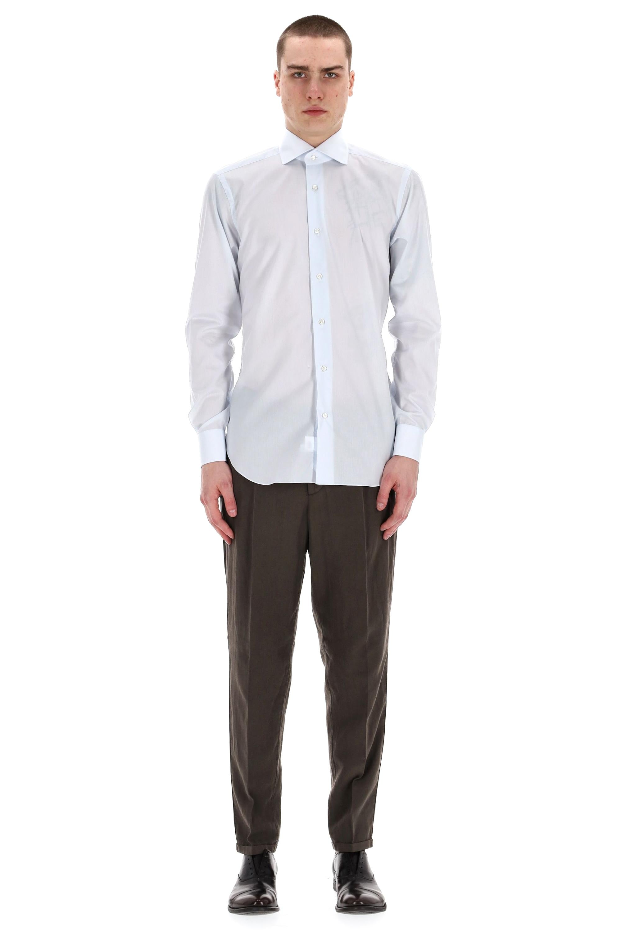 Camicia sartoriale in popeline linea Journey I1U13P0147201.U 0002 Barba 