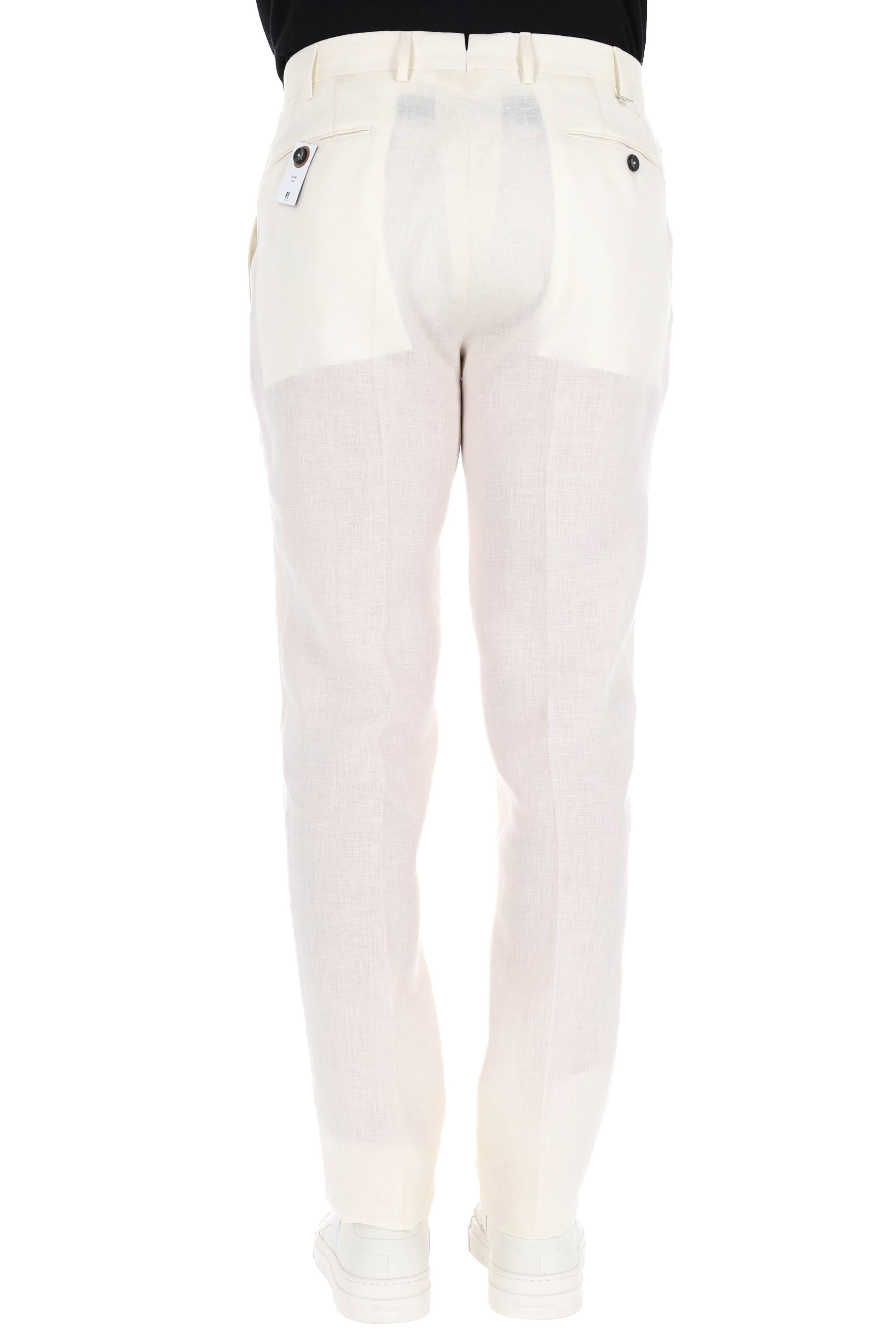 Pantalone in puro lino Slim fit VS01Z00CL1 BB58 0015 PT Torino 