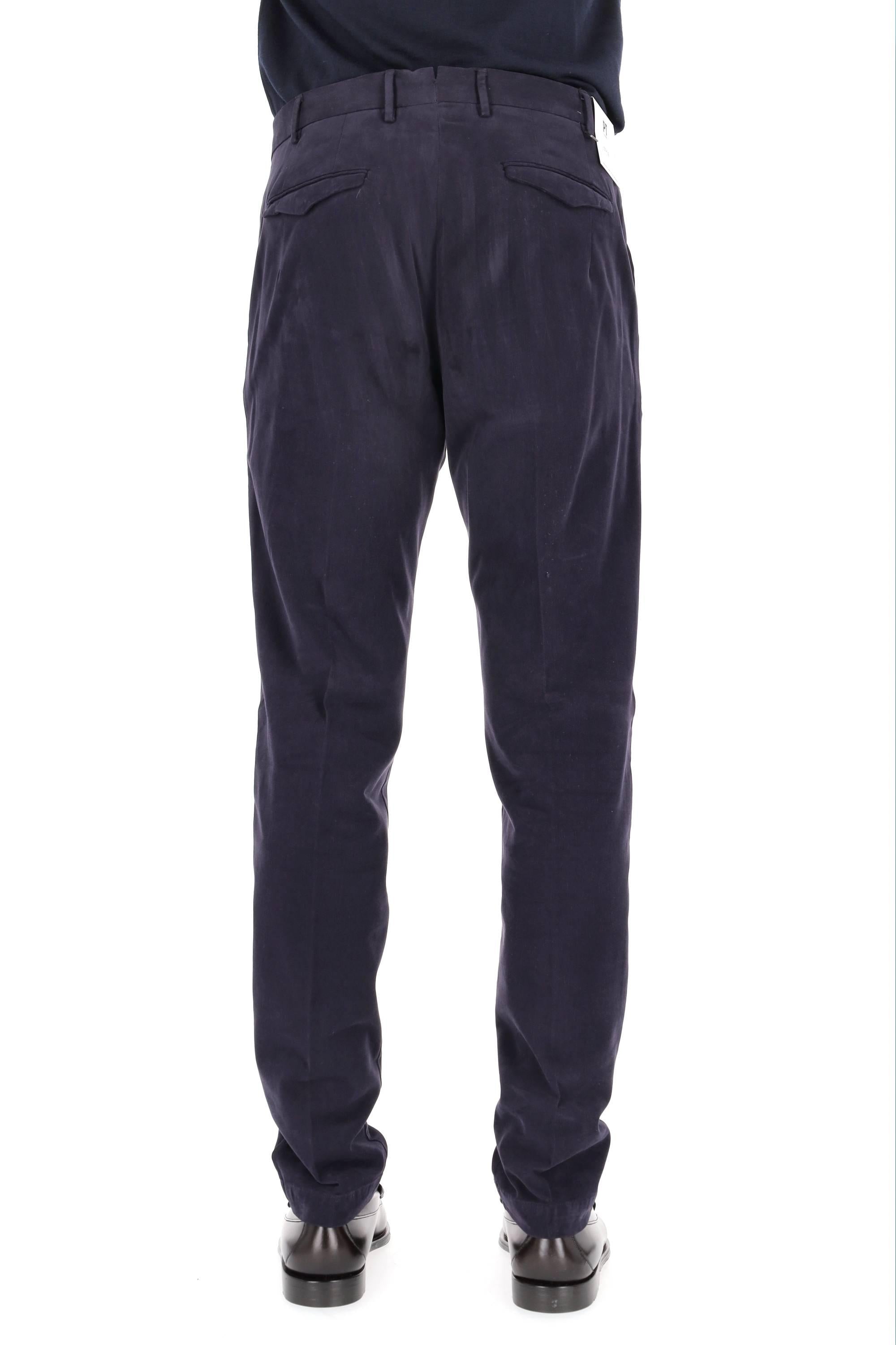PT Torino Pantalone in gabardina di modal-cotone Master fit ATMAZ00CL1 NU46.3 Y384 