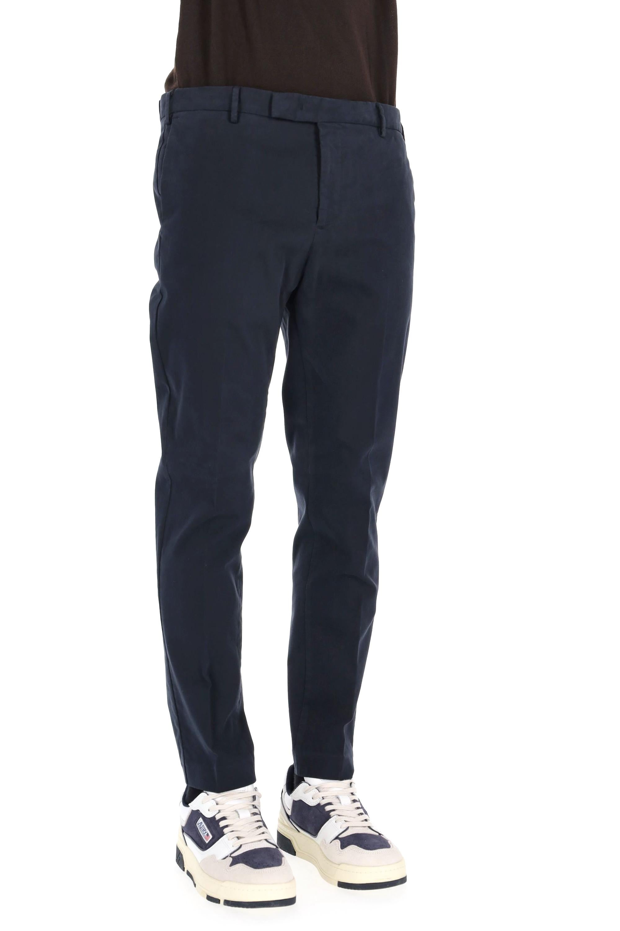 Pantalone in rasatello di cotone Dieci fit ATX0Z00FWD NK20_6 Y370 PT Torino 