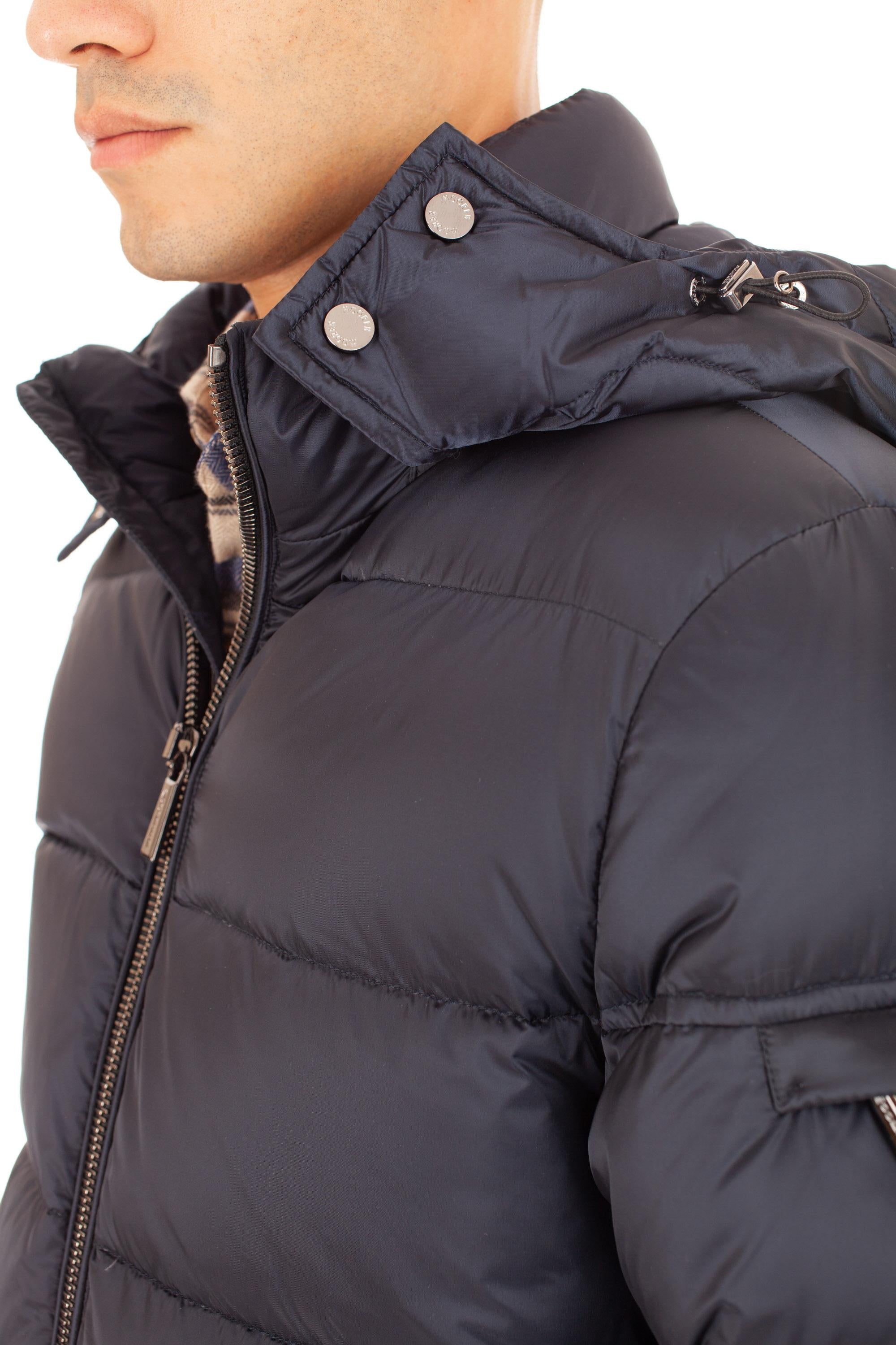 Piumino bomber mod. Brett-Sh BRETT-SH BLU Moorer 