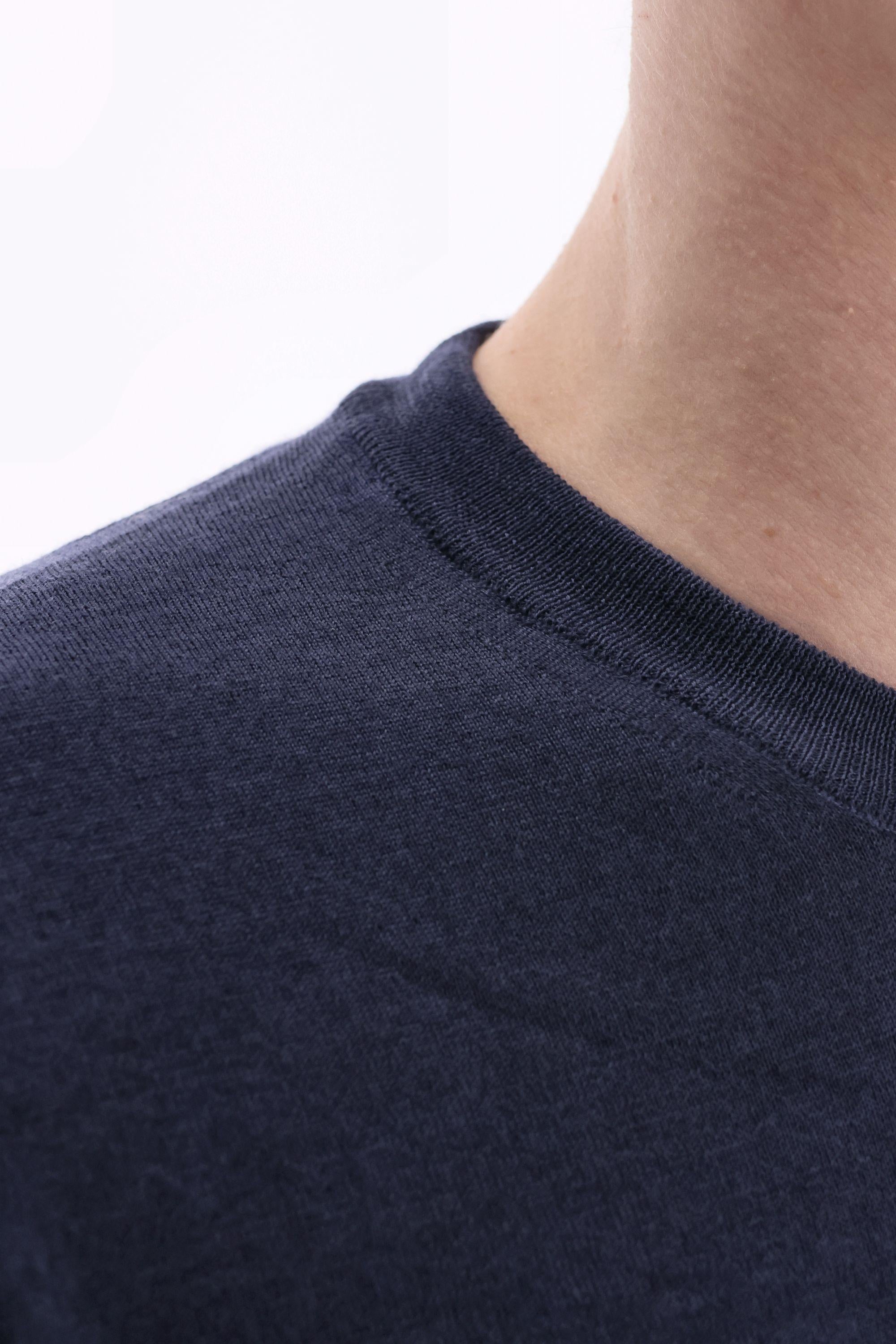 Maglia girocollo in lana acquerello super 140's D0D103A-6 791 Drumohr 