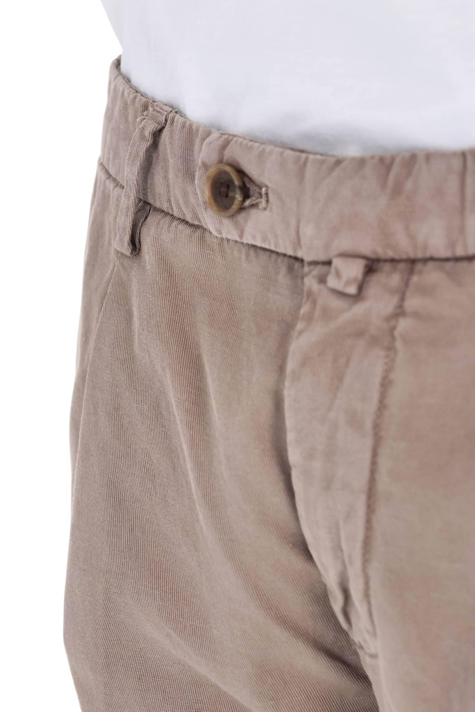 Myths Pantalone Zeus-P in cotone-lino 26M19L 85-2 49 