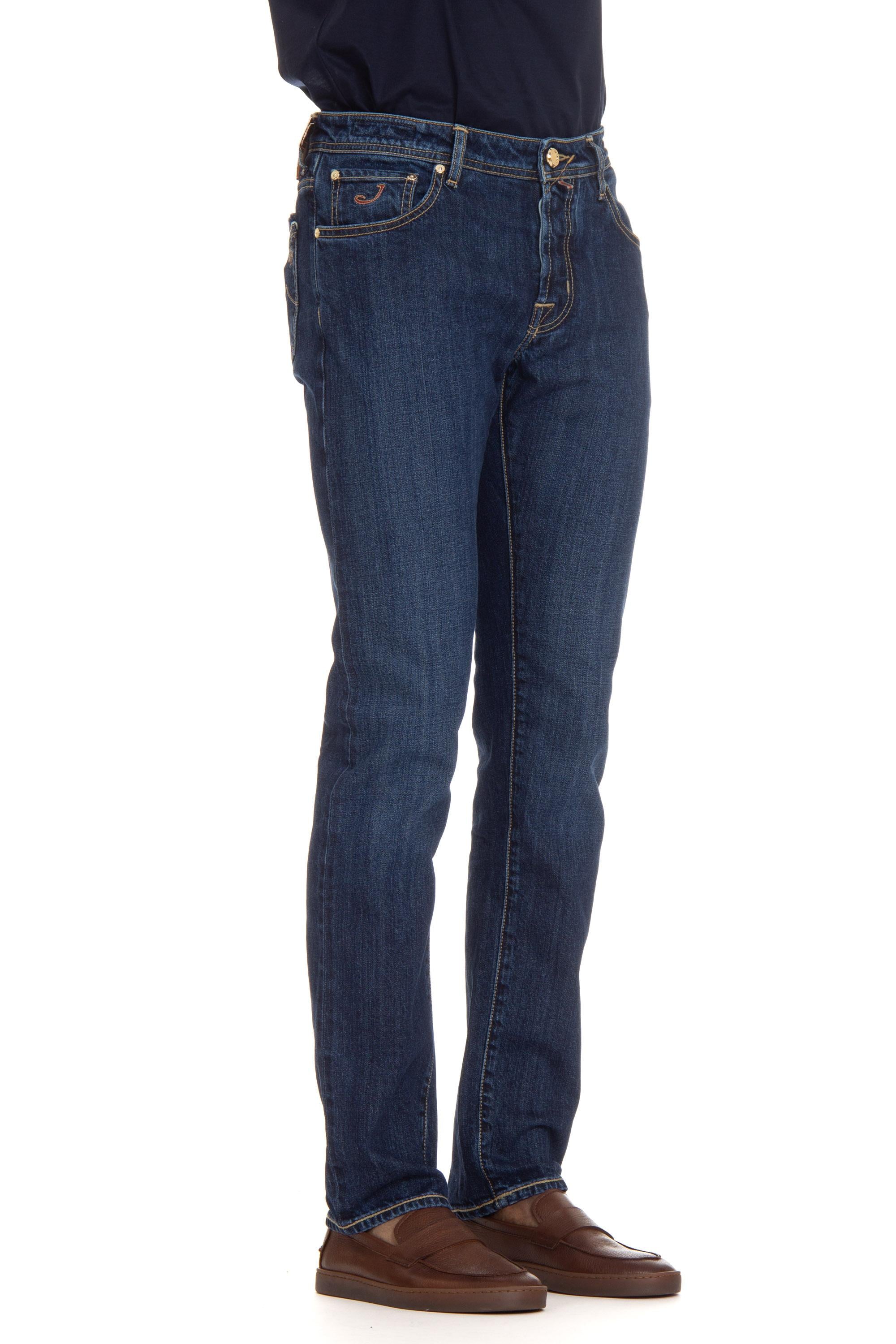 Jeans Limited Edition etichetta cognac Nick fit L06 32 S3746 NICK 706D Jacob Cohen 