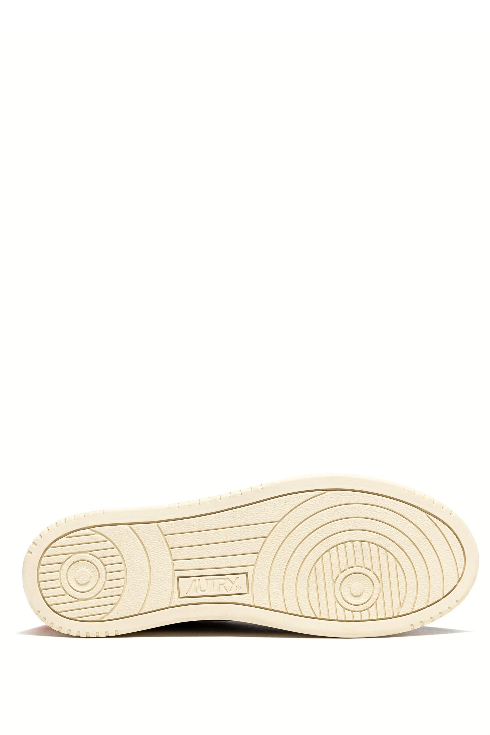 Sneaker triplo camoscio mod. Medalist AULM TS21 MOKA/FANTA Autry 