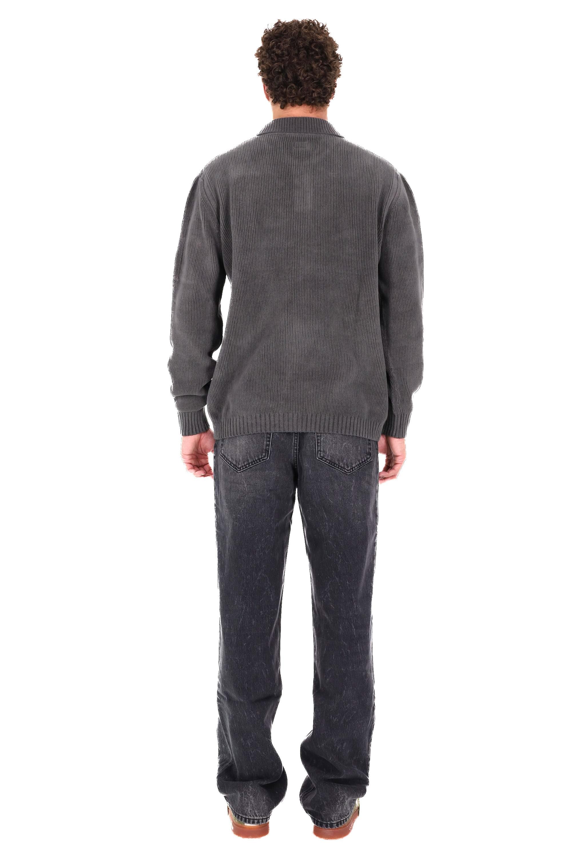 CP Company Polo-felpa in ciniglia di cotone MKN021A00-5558G/2 978 