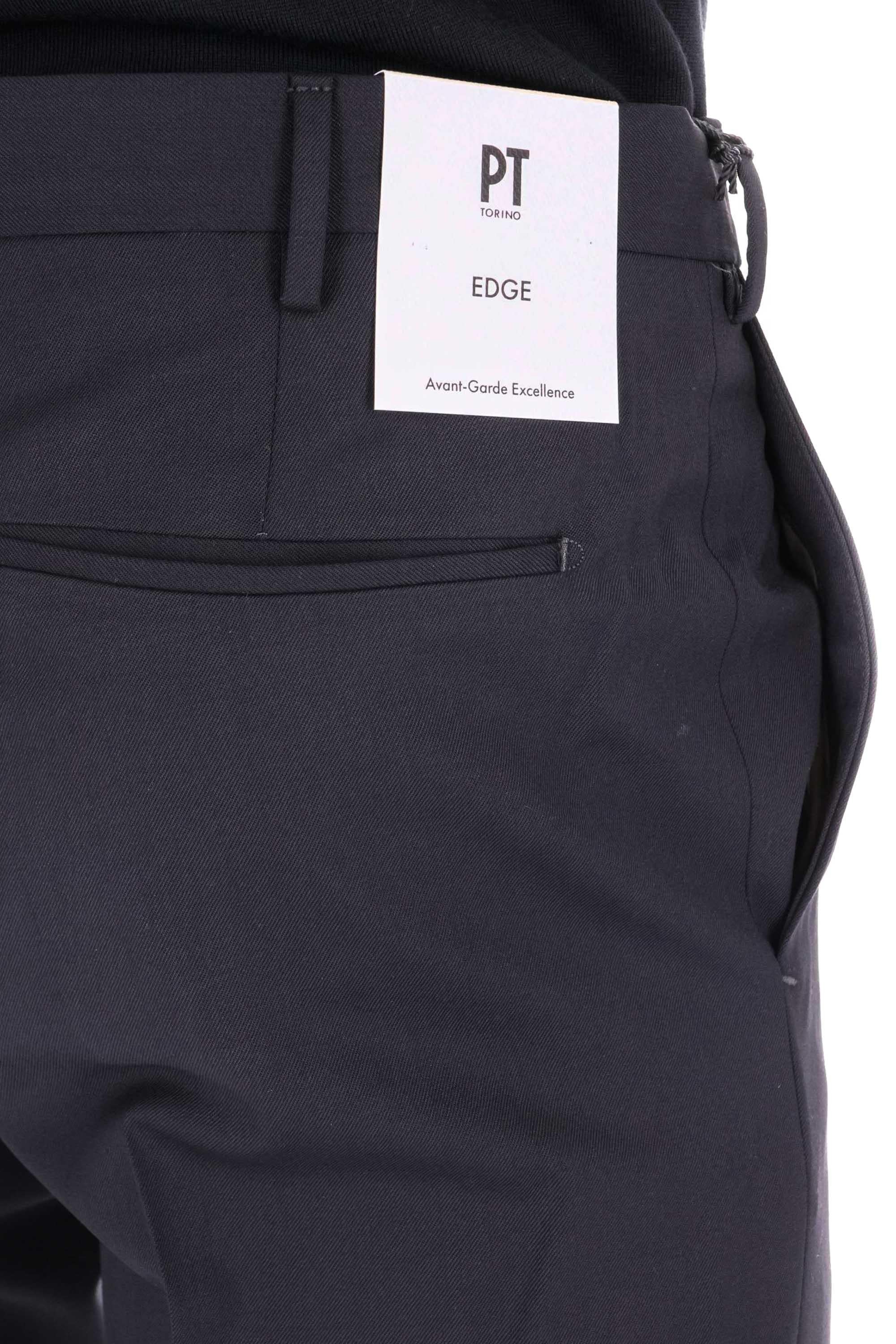 Pantalone in batavia di lana b-stretch fit Dieci AFX0Z00FWD MA37/3 0990 PT Torino 