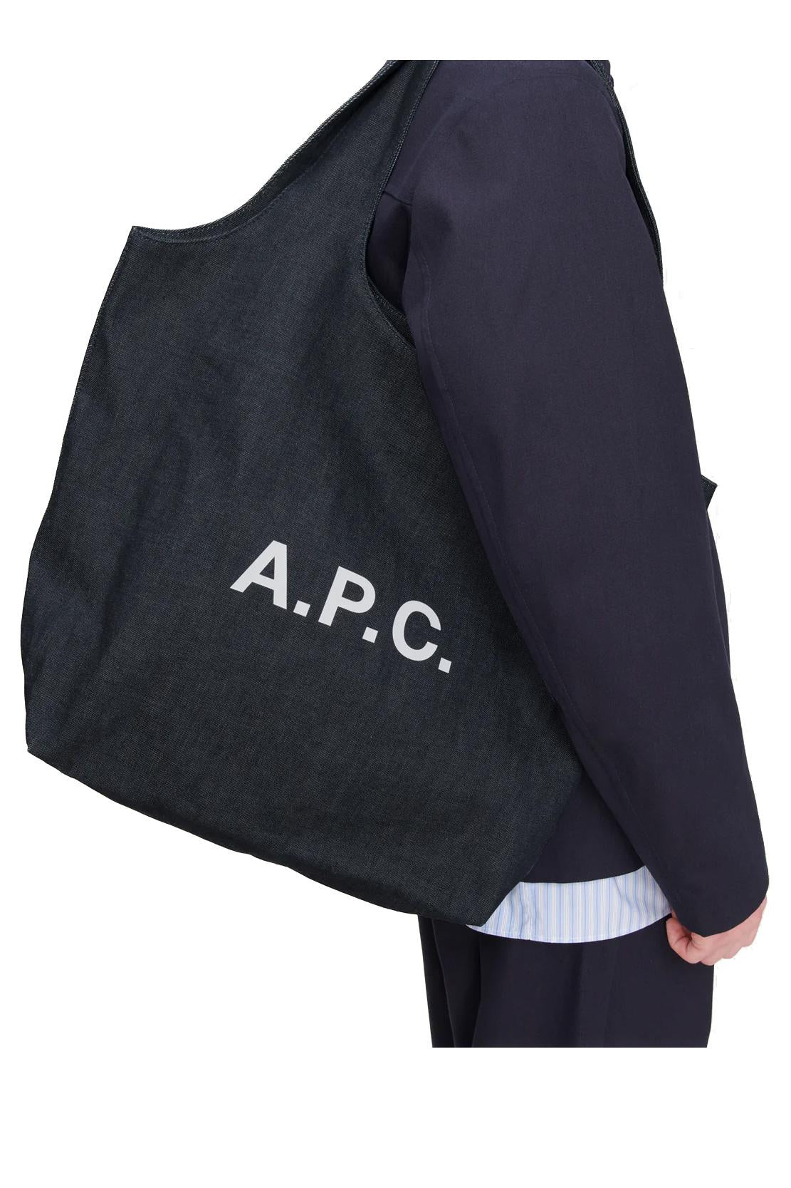 A.P.C. Borsa shopper Ninon in denim COHIZ-M61565 IAI-INDIGO 