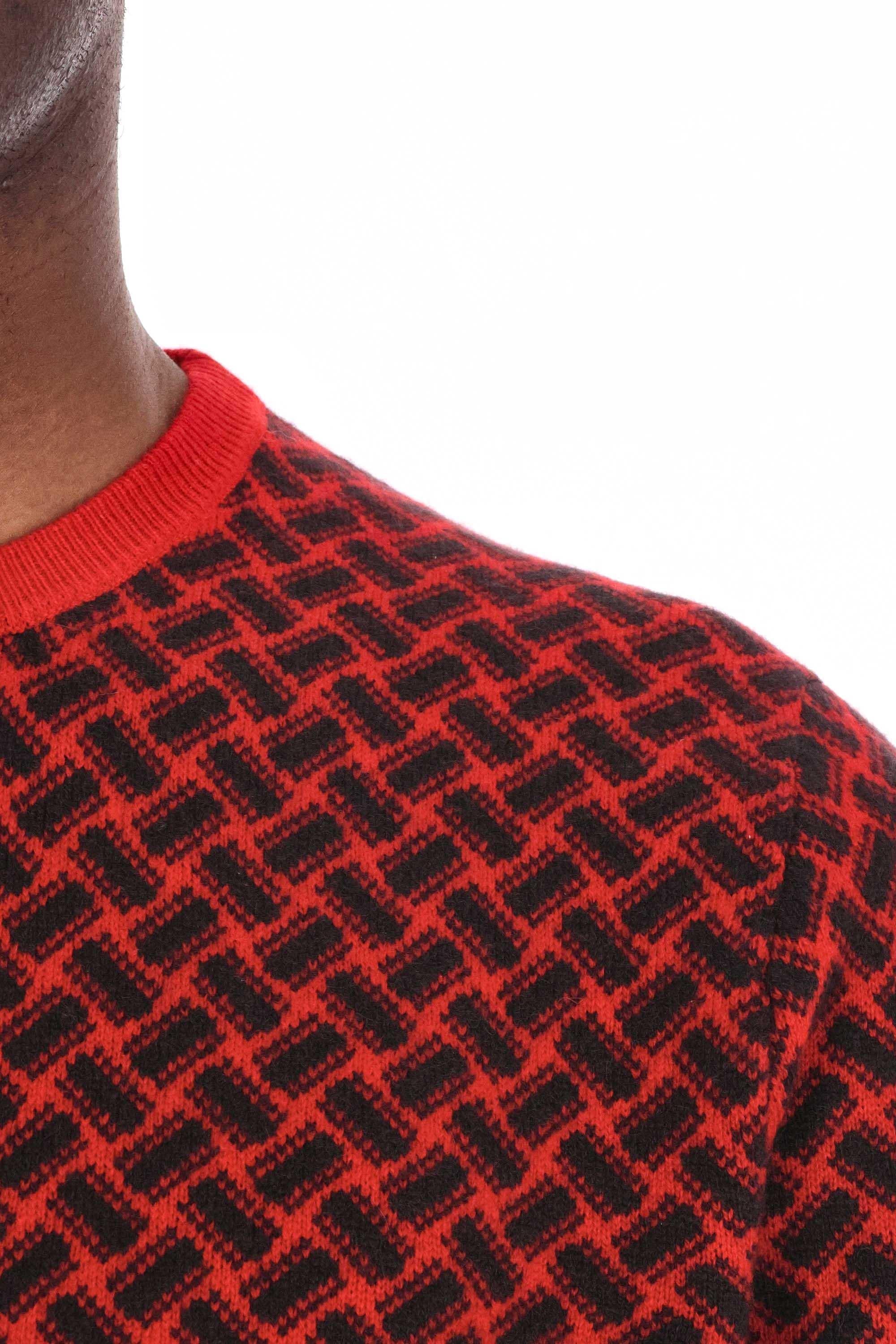 Drumohr Maglia girocollo biscottino in cashmere D2K103-2 RB45 