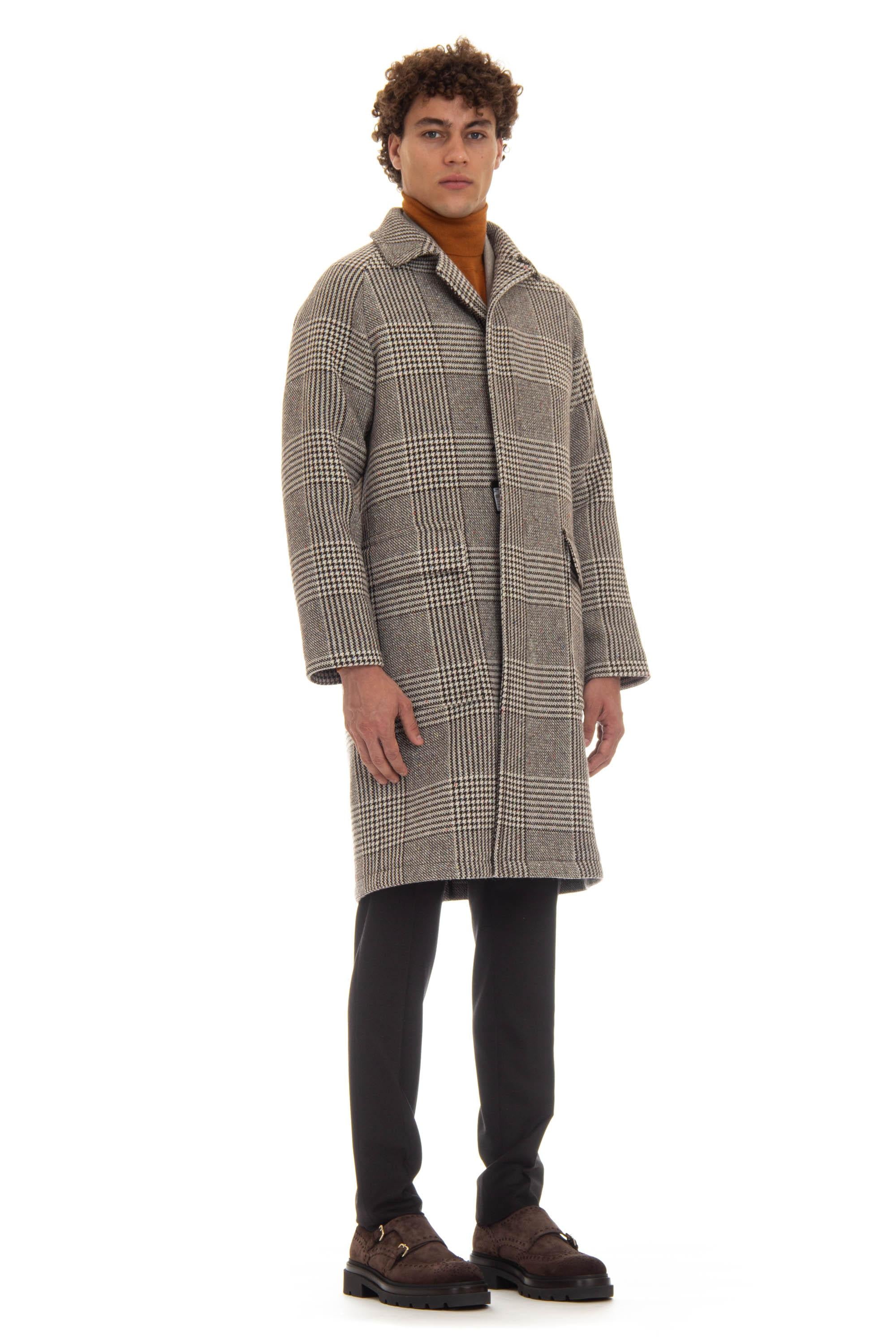 Cappotto sale e pepe principe di Galles mod. Loyd LOYD/S G30007 M1026 Tagliatore 