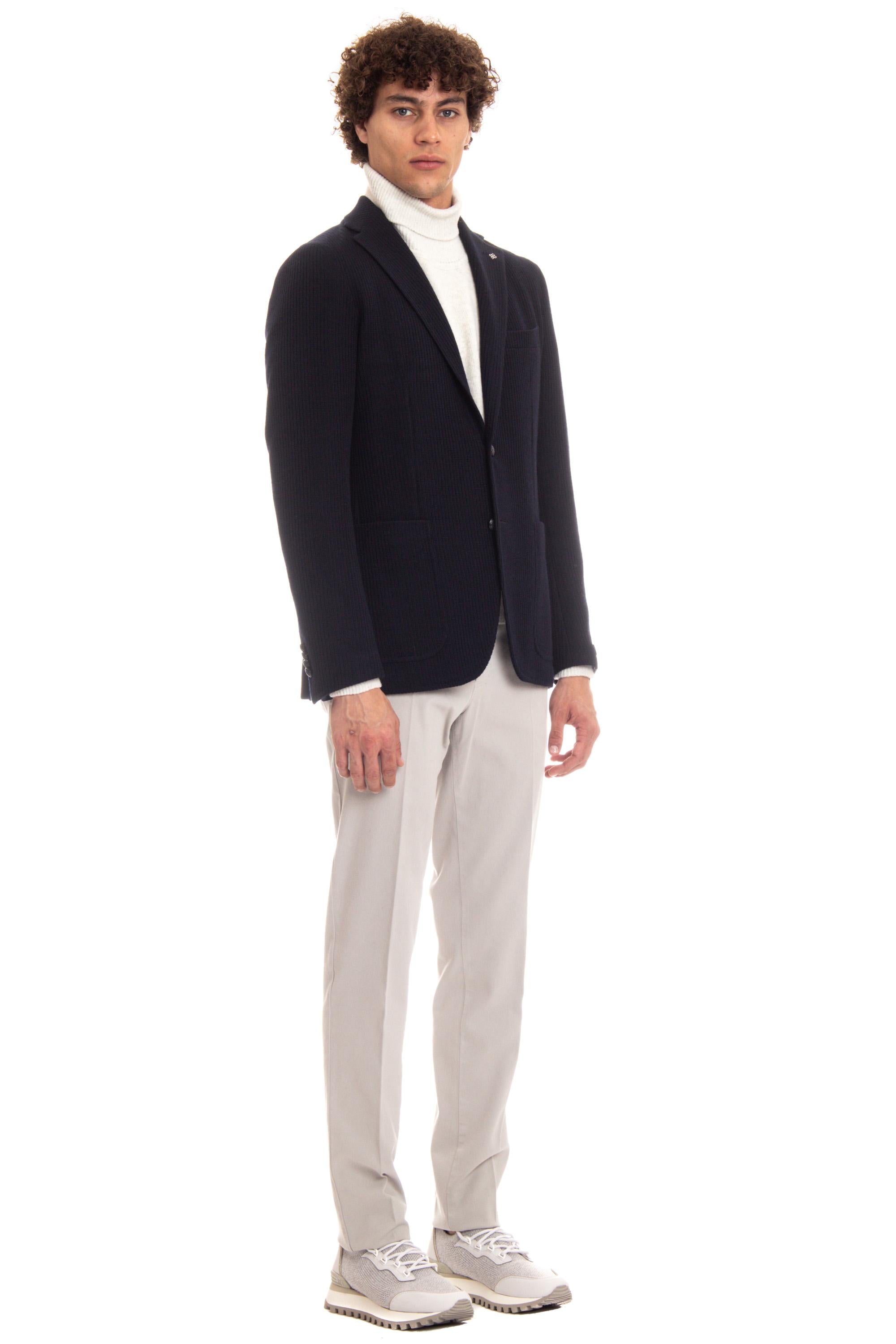 Giacca in jersey di lana mod. Montecarlo 1SMJ22K 340260 B1081 Tagliatore 