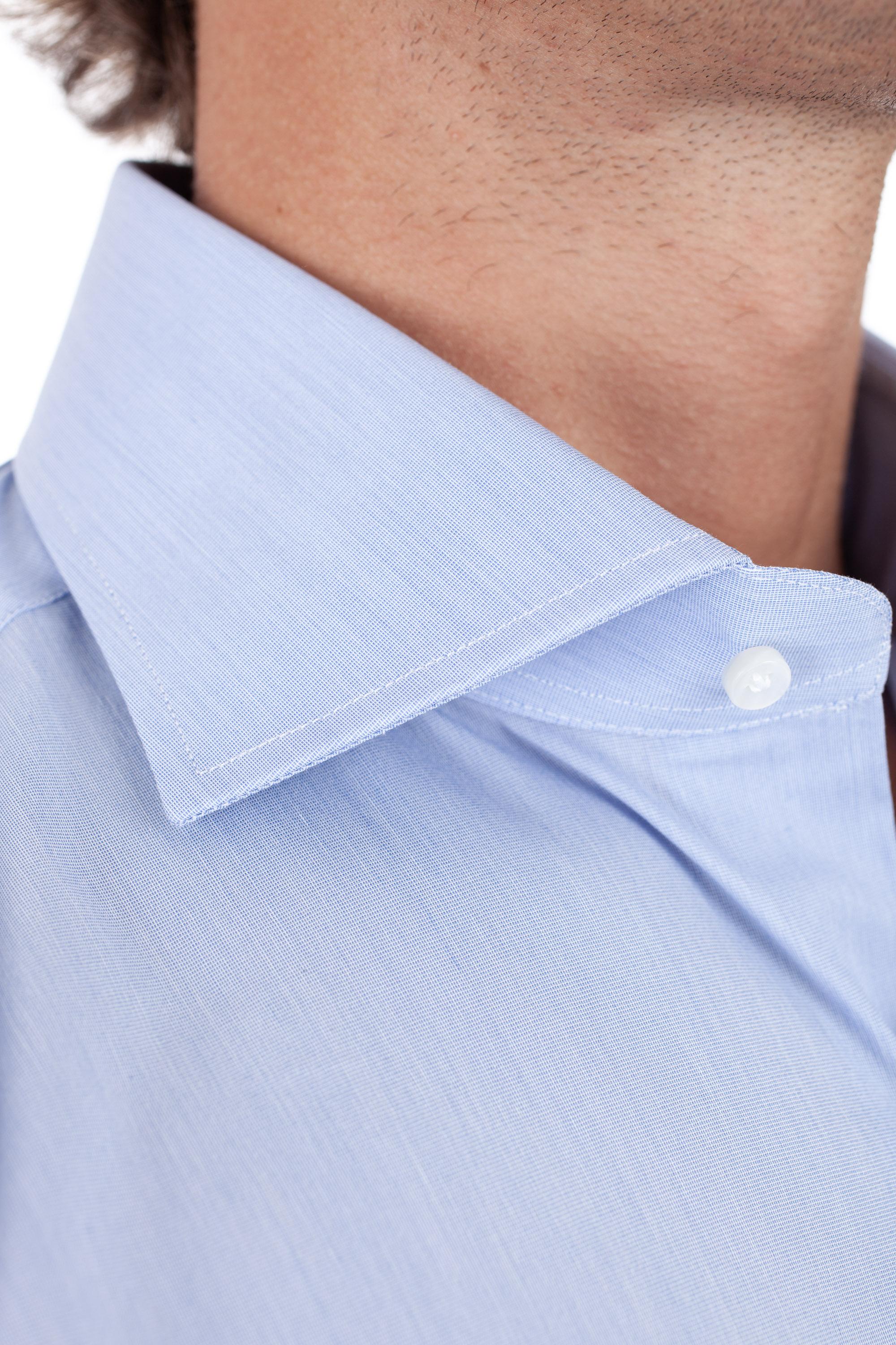 Camicia in popeline stretch etichetta nera I1U13P0134112 02 Barba 
