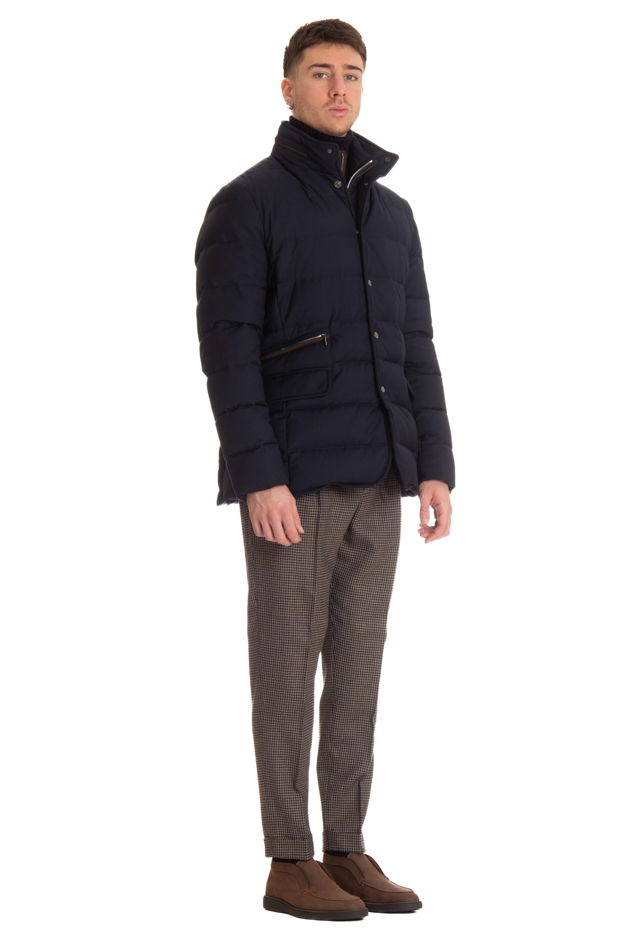Giubbotto modello giacca imbottito in piuma MIRO-PUM U0402 Moorer 