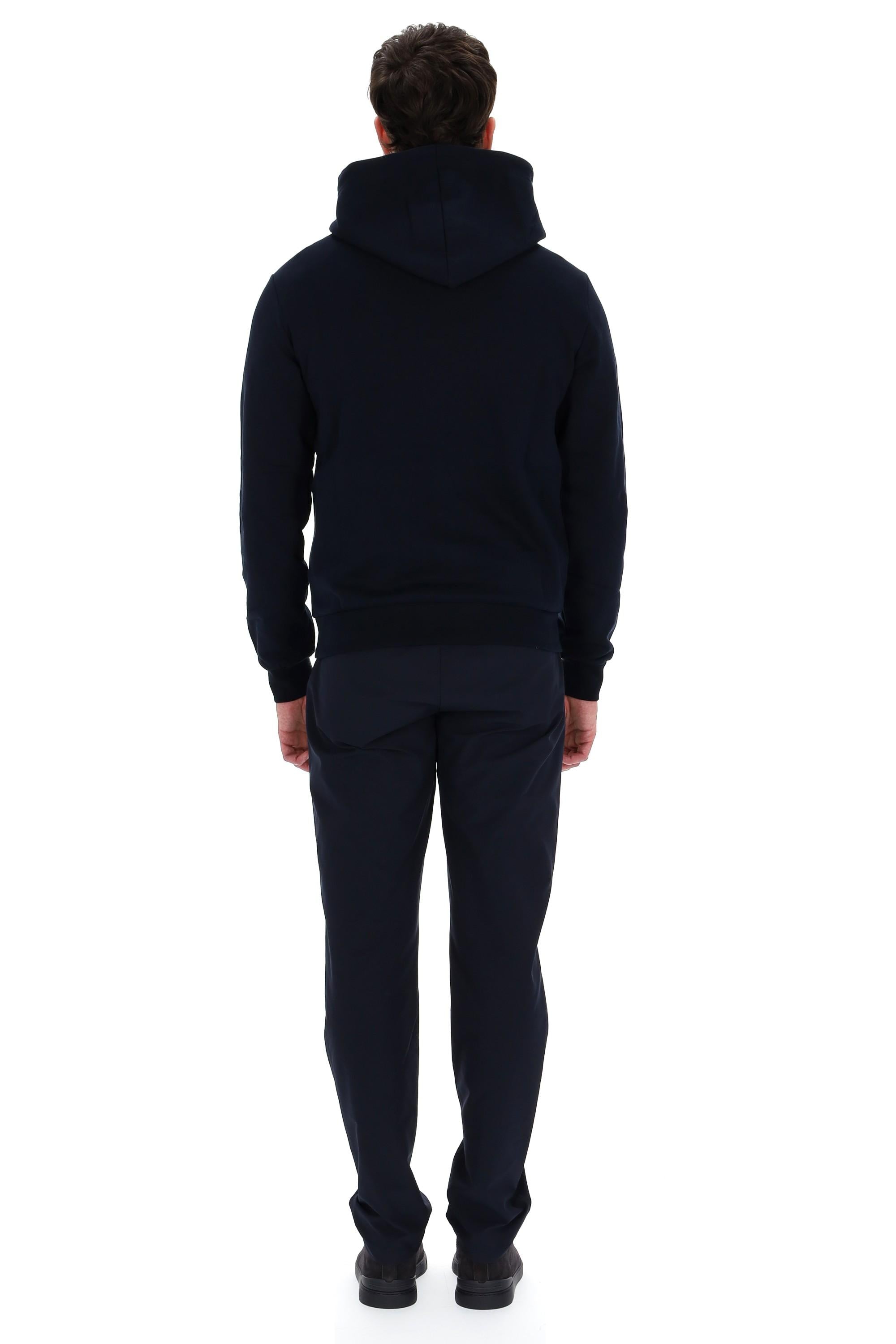 A.P.C. Felpa in cotone con cappuccio classic Rue Madame COHBV-M27914 TIQ 