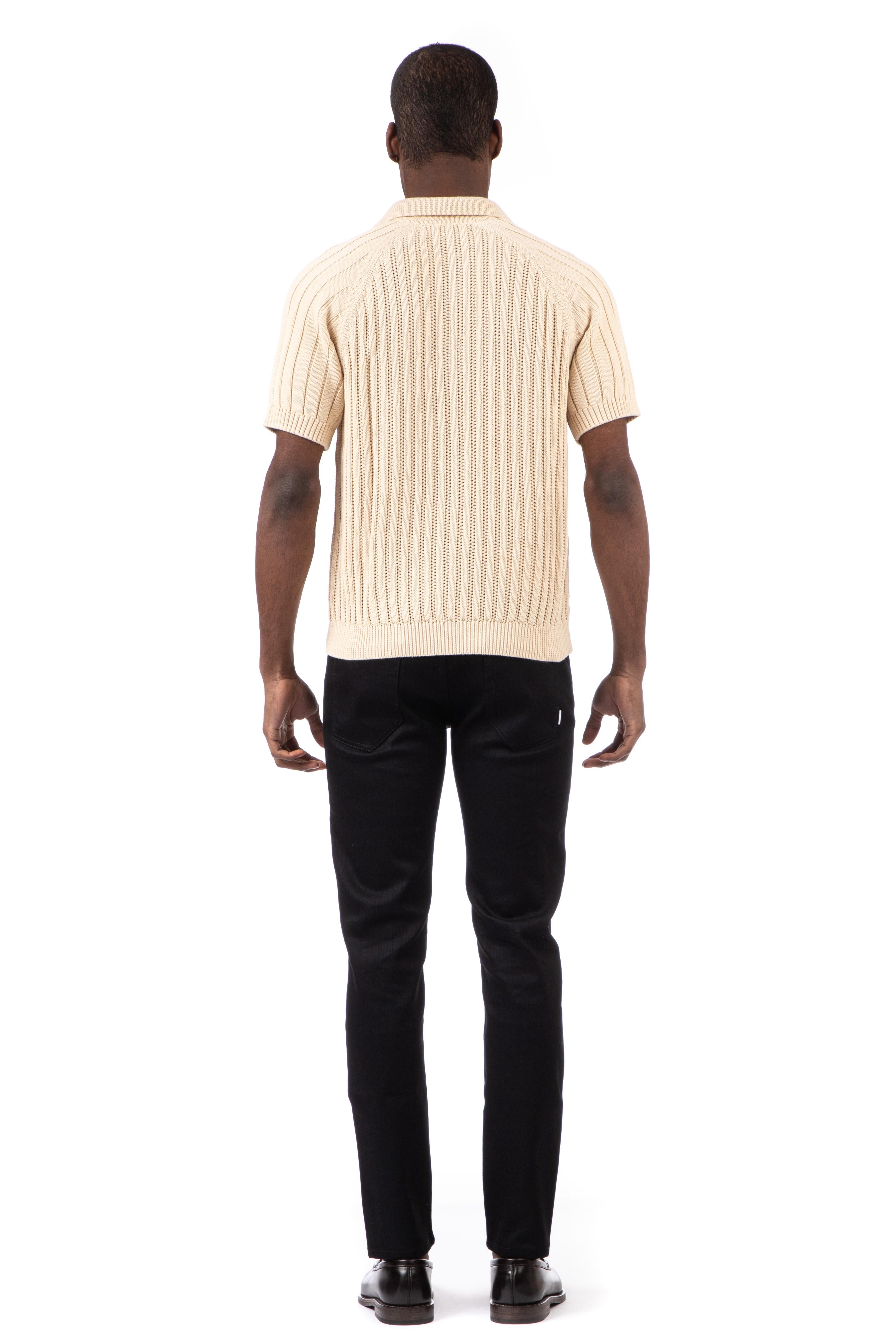 Ballantyne Polo neck pullover in cotone U2W060-5C040/2 14065 