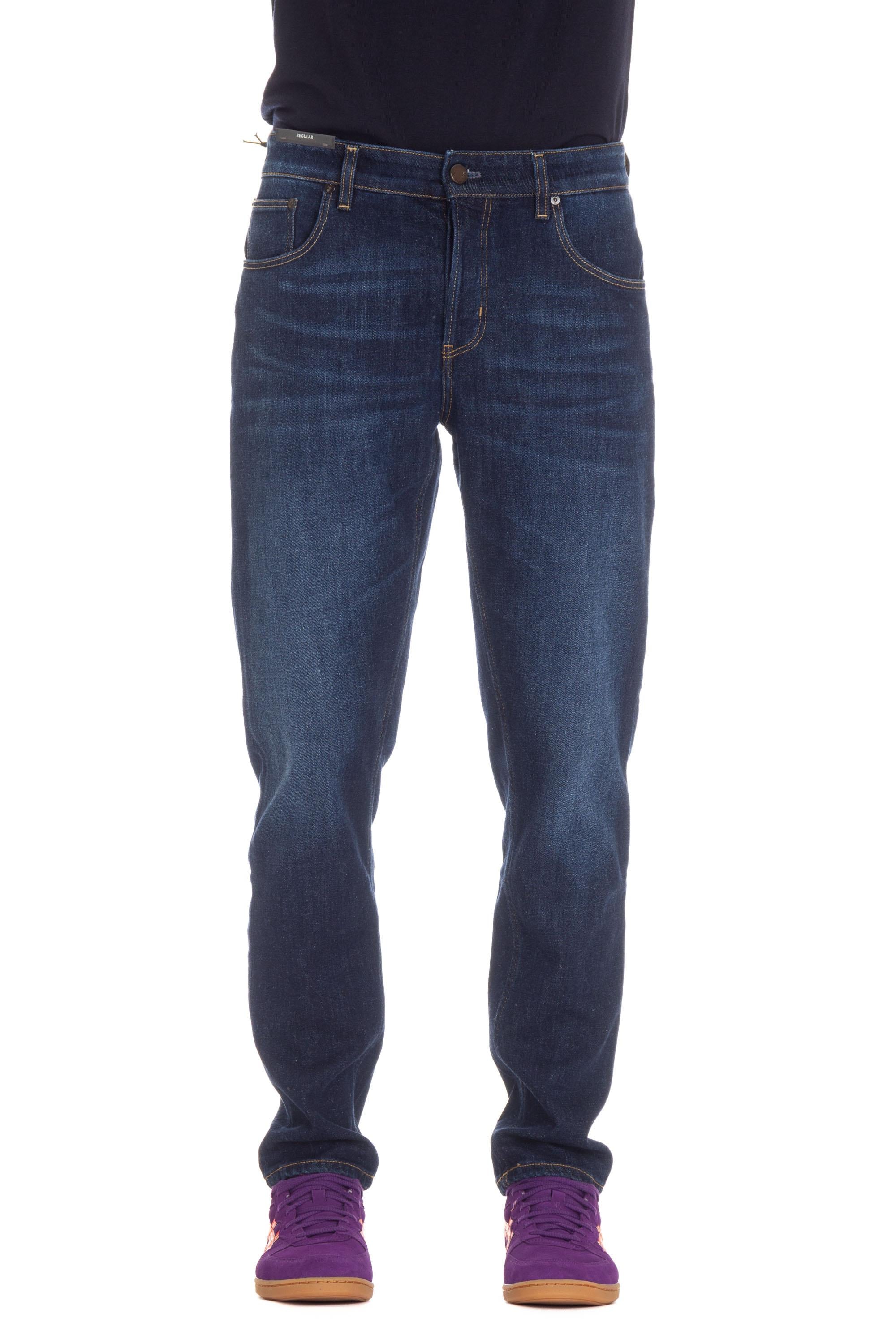 Jeans lavaggio scuro Regular fit TP05B0 TX16 MN14 PT Denim 