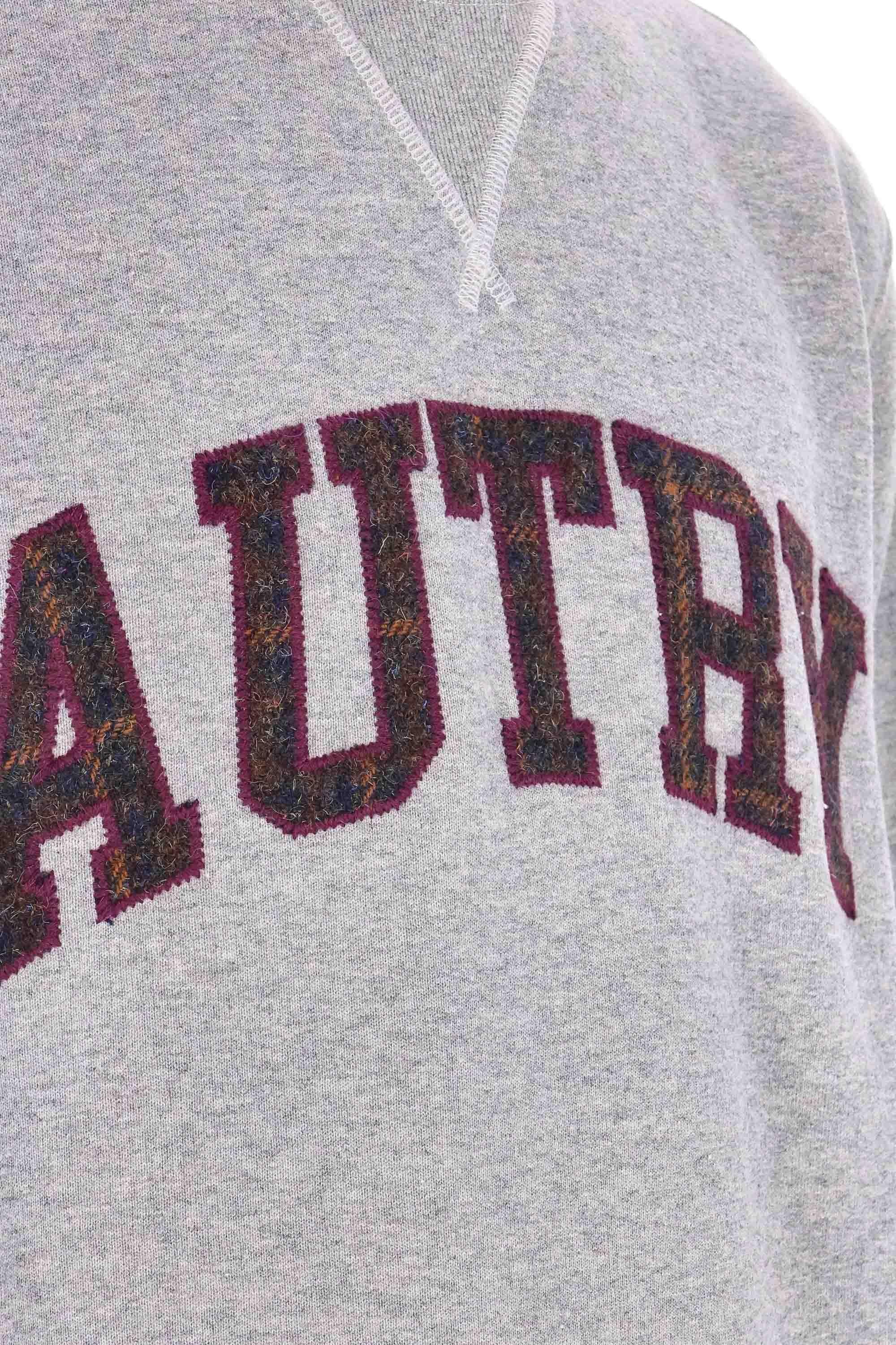 Autry Felpa girocollo con scritta Autry SWPM U4HQ MEL/BORD 