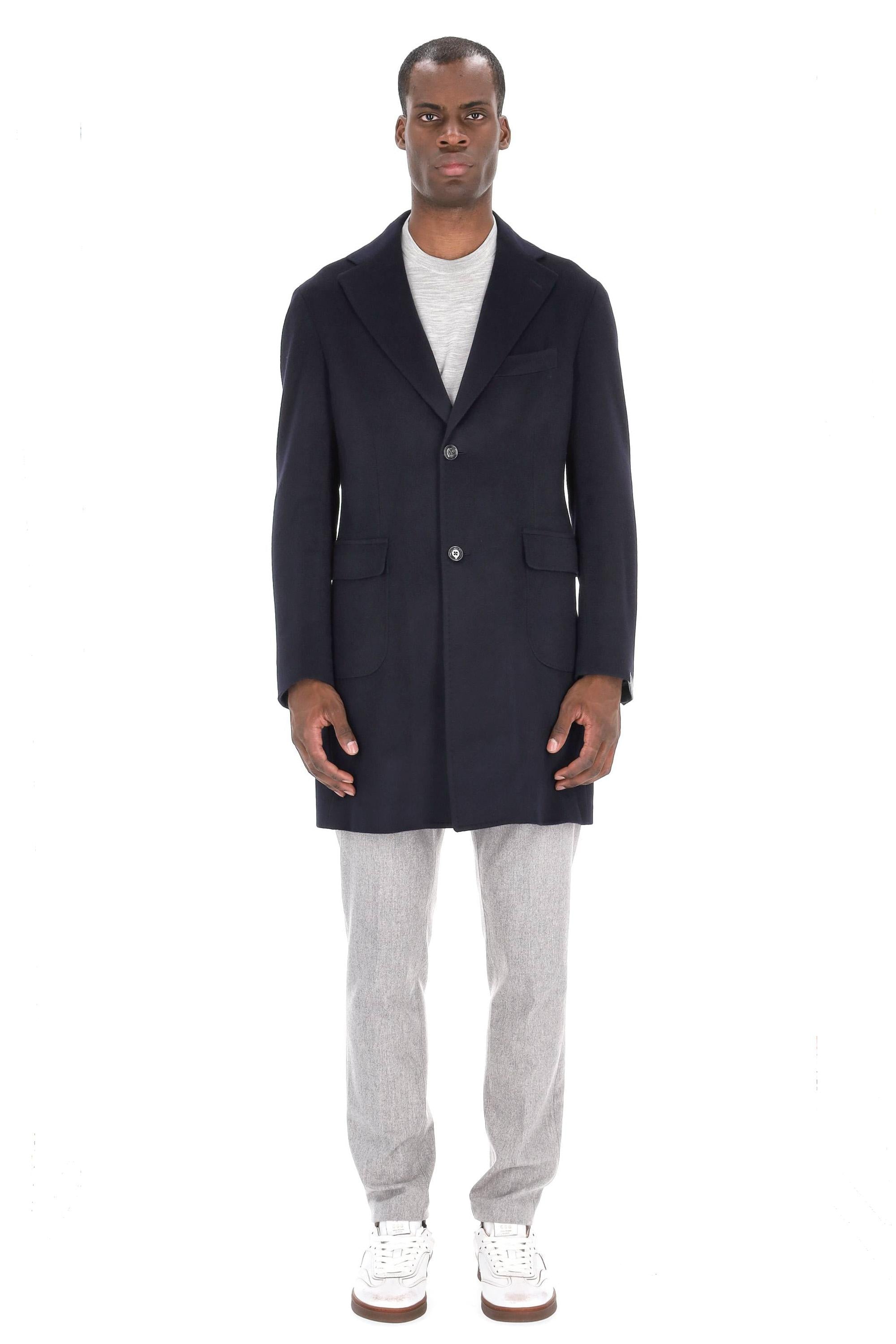 Cappotto in puro cashmere COAT__51044 0090 Barba 