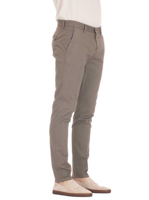 Pantalone in cotone tramato Wonder fit WTDDZ00SPE NU71/2 Y121 PT Torino 
