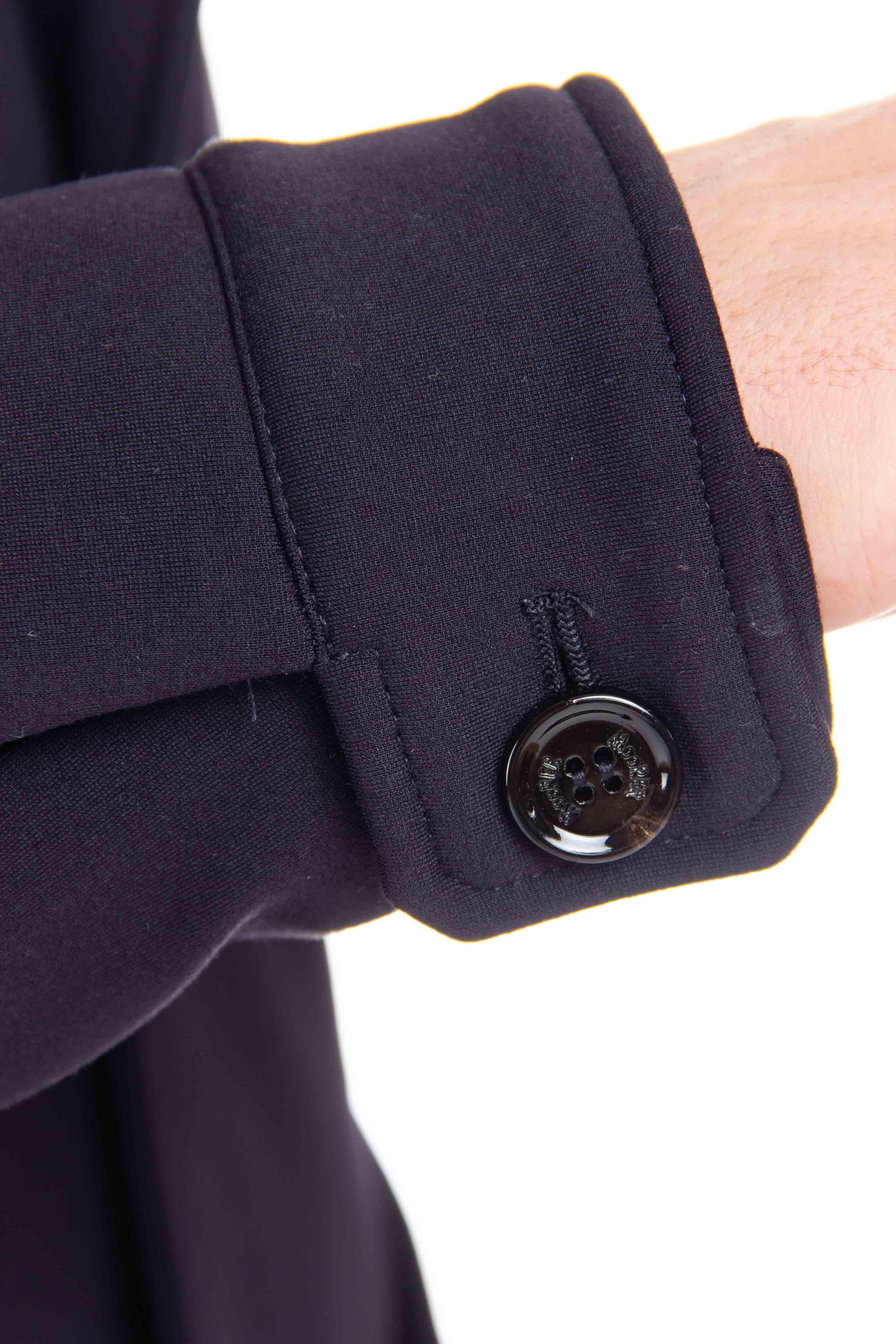 Peacoat imbottito modello Bas-Tz BAS-TZ DARK BLU Moorer 