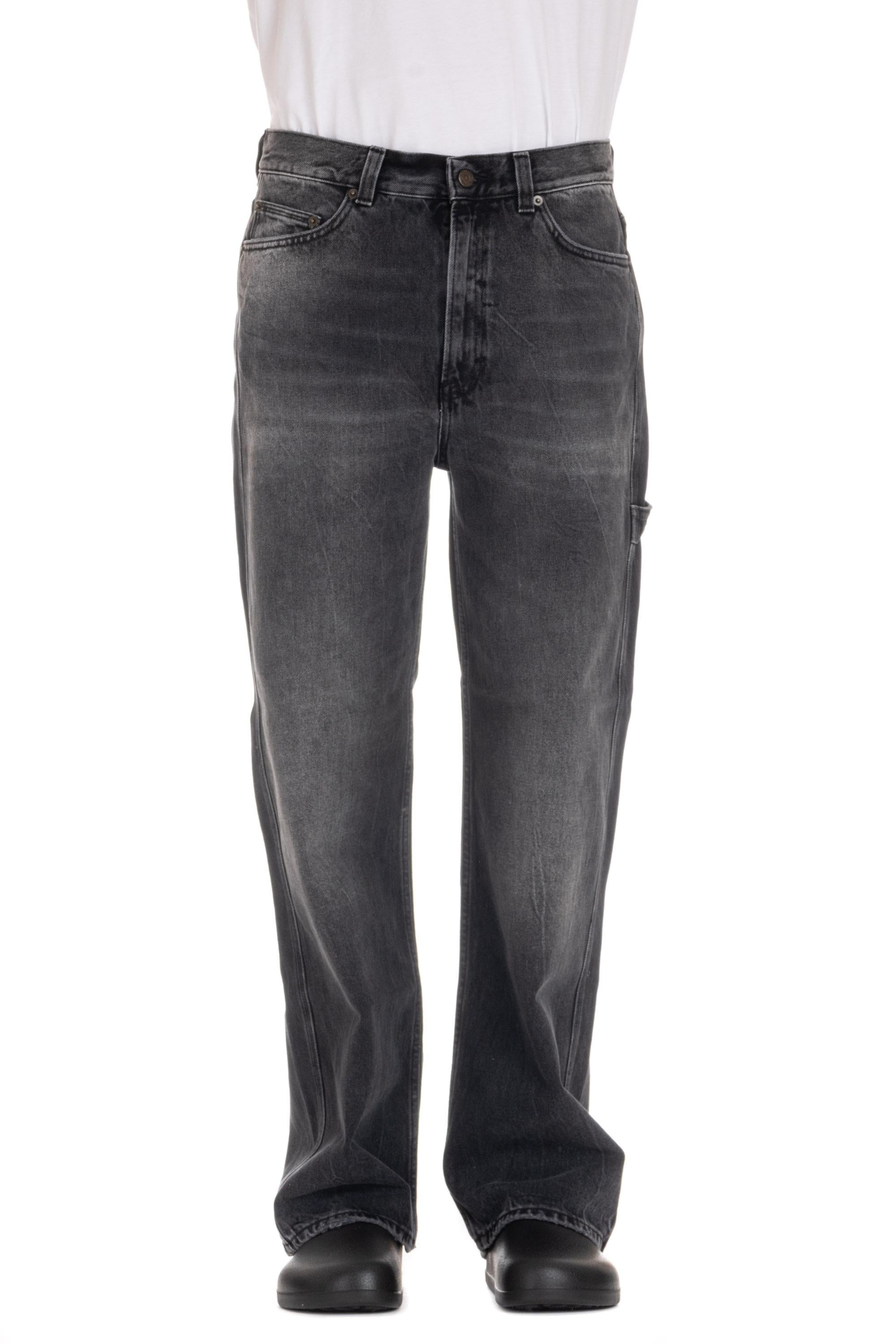 Haikure Jeans carpenter loose fit mod. Winona spider black 03245DF119 L0790 