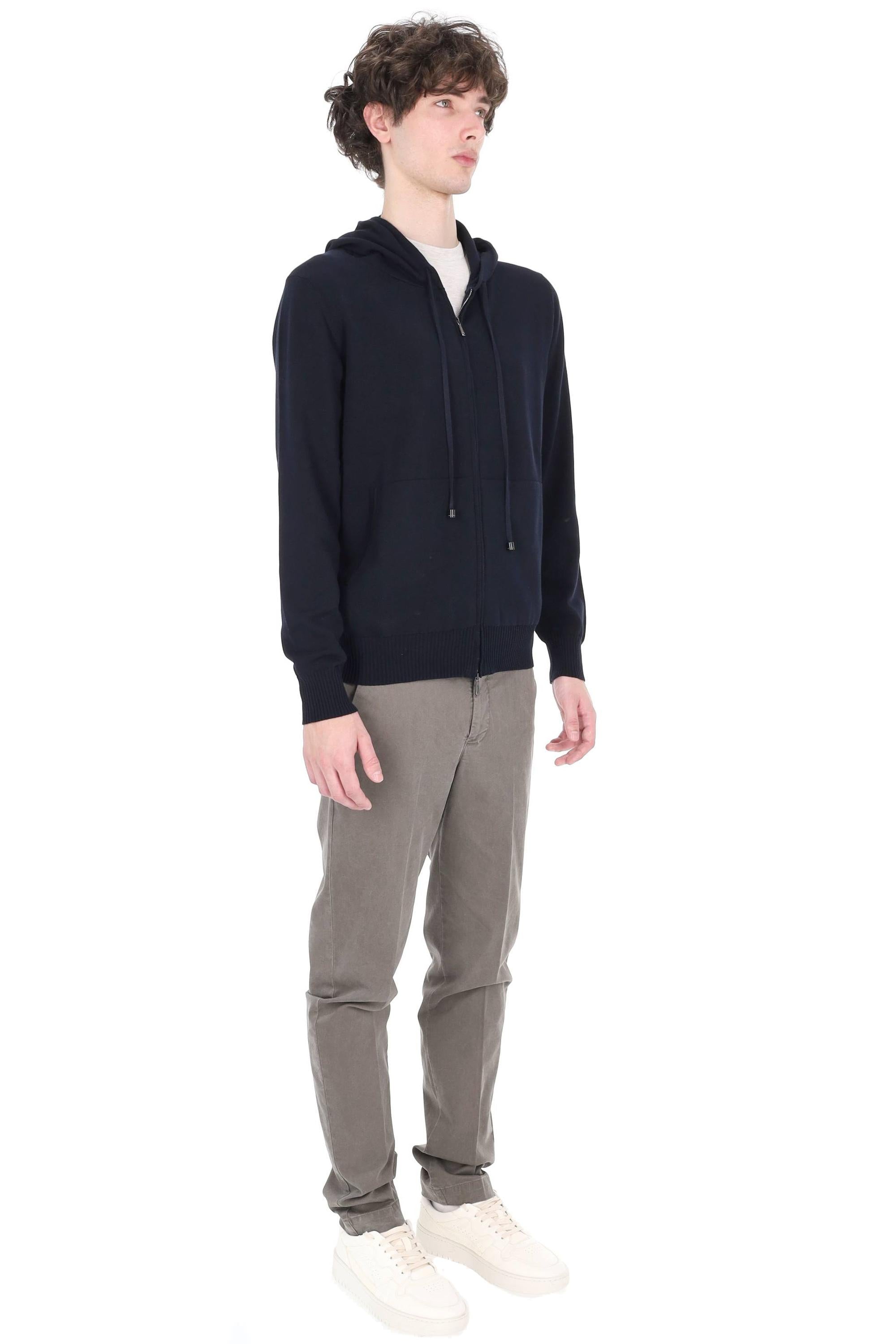 Drumohr Maglia full zip in cotone D1Z305CZL-2 795 