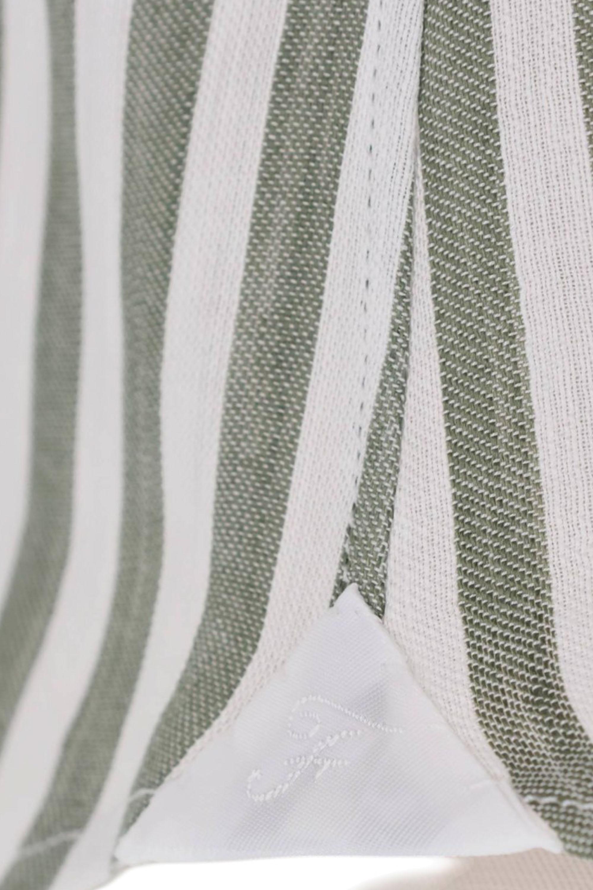 Finamore Camicia rigata in lino-lyocell modello Gaeta GT 013057 P6044/2 04 