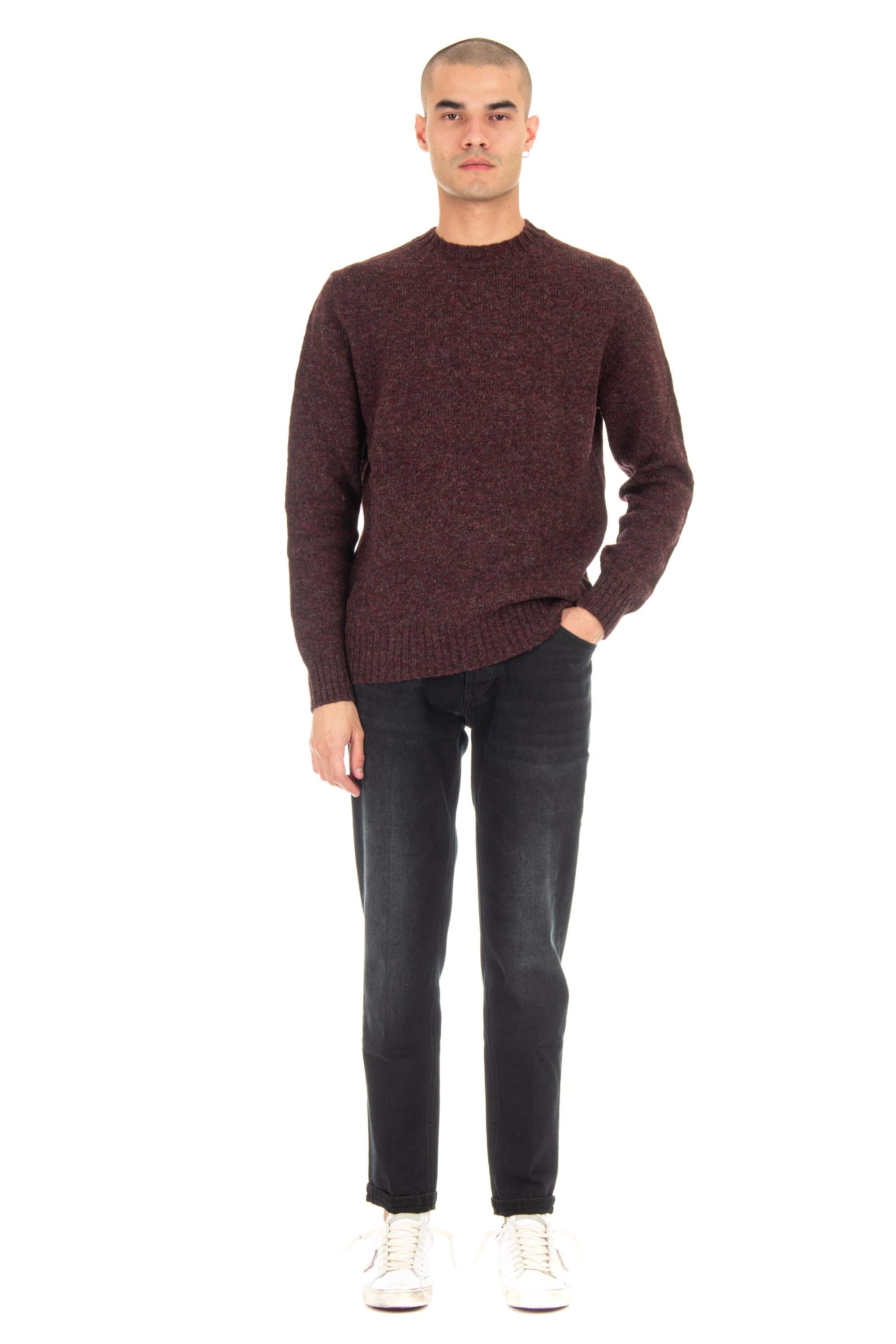 Maglia girocollo in shetland B2P000 5W067 12188 Ballantyne 