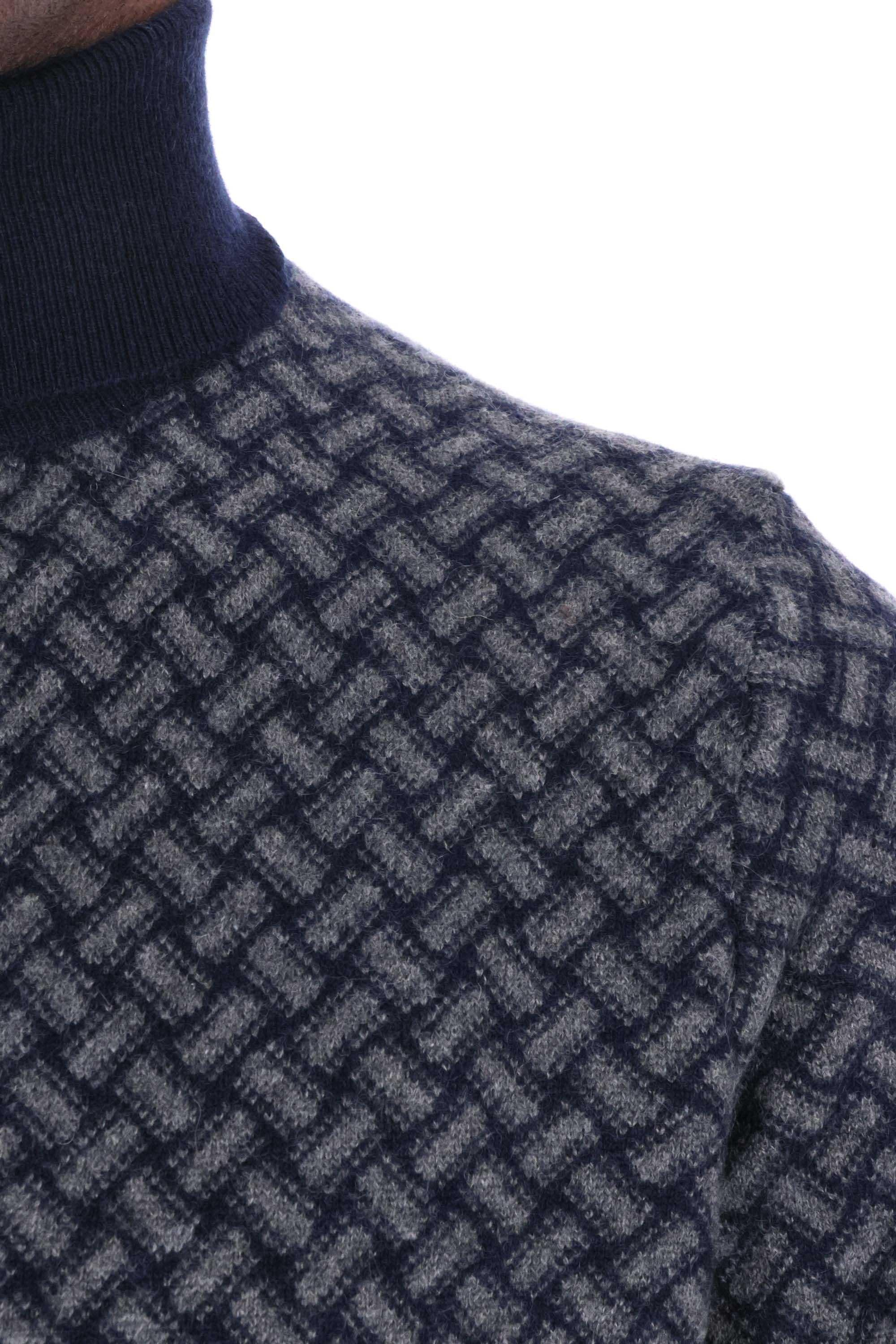 Drumohr Maglia dolcevita biscottino in puro cashmere D2K104 AI31 