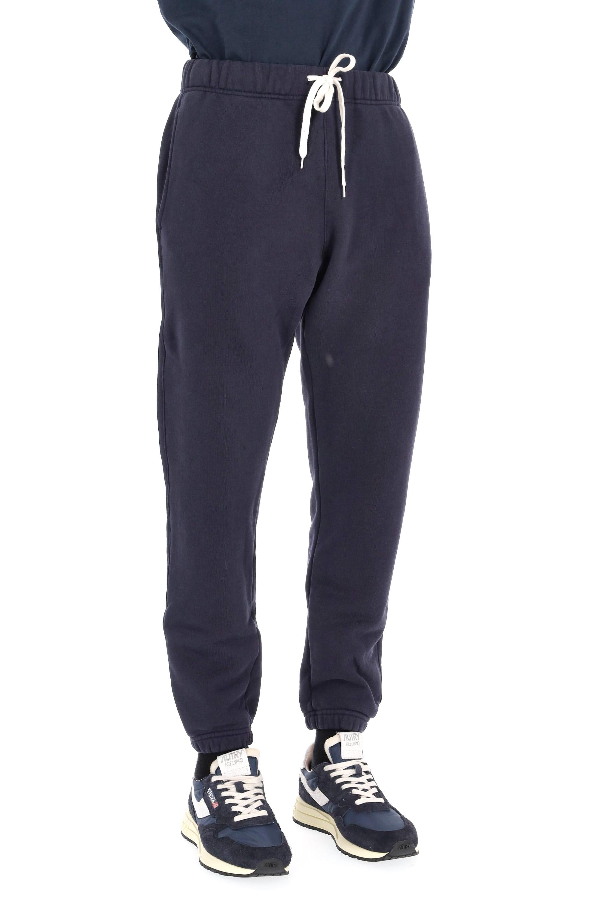 Pantalone felpa in cotone SPPM A3JB BLUE Autry 