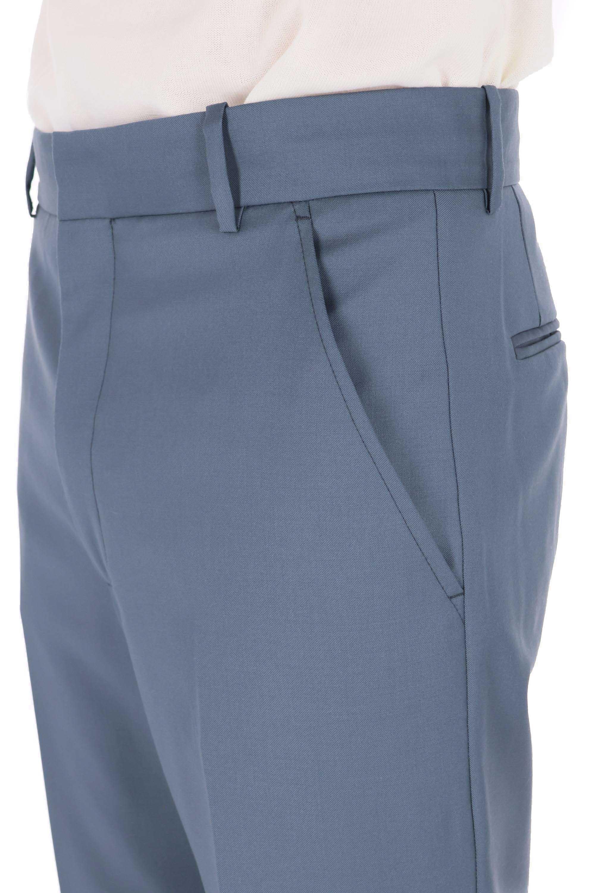 Kenzo Pantalone tailored in lana straight FG55PA2199TV 98 