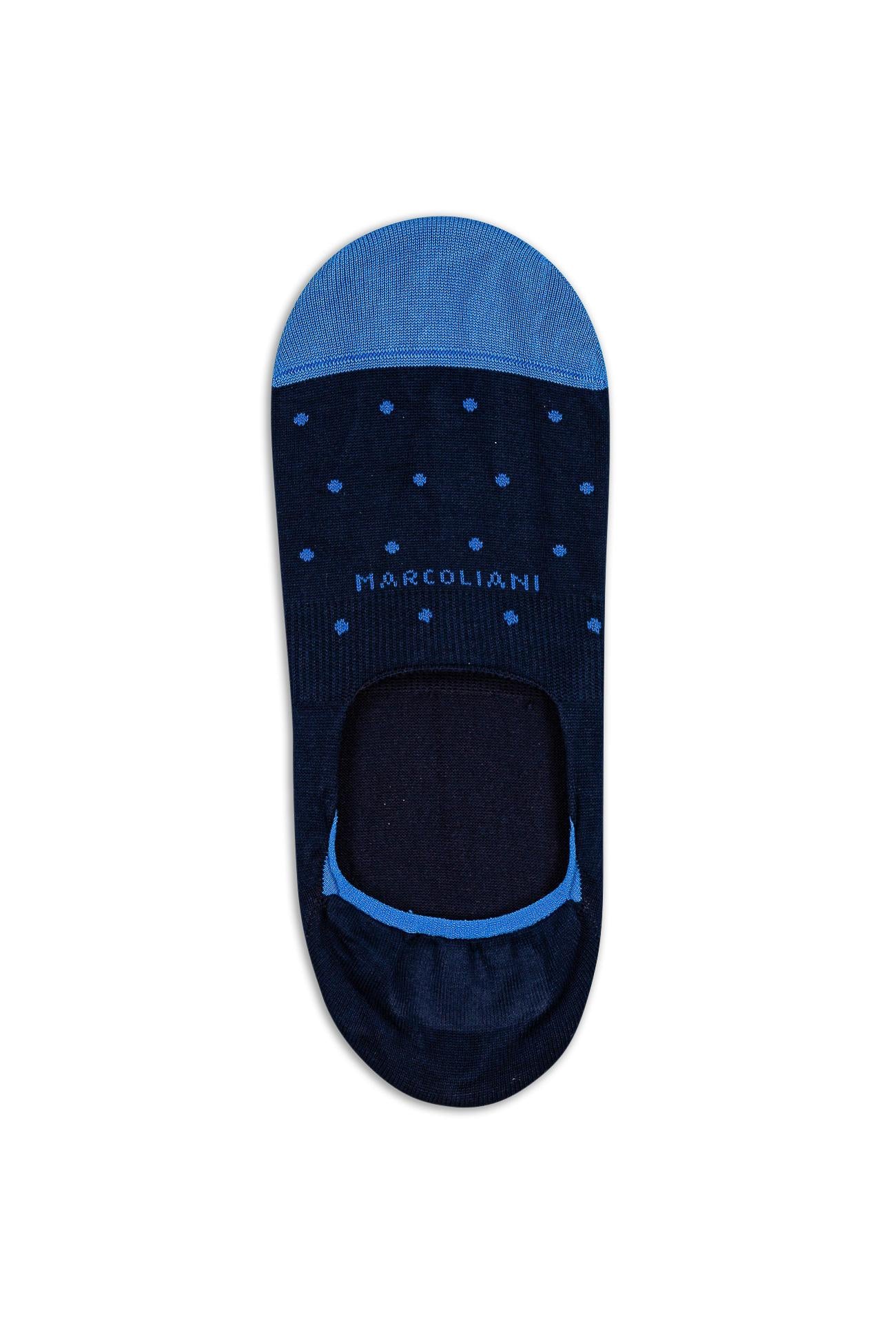 Calza fantasmino donna a pois MAR4835D 001 Marcoliani 