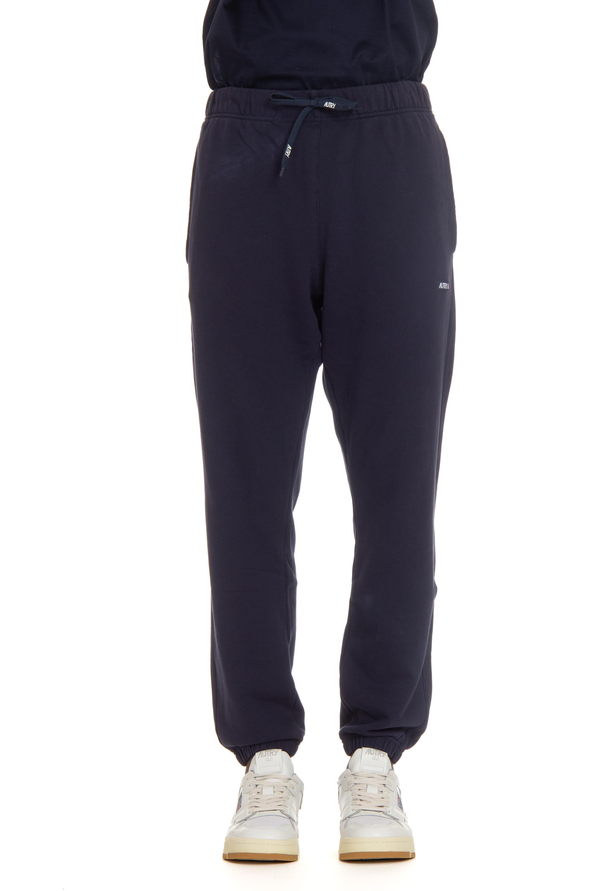 Pantalone felpa in cotone PAPM 576B BLUE Autry 