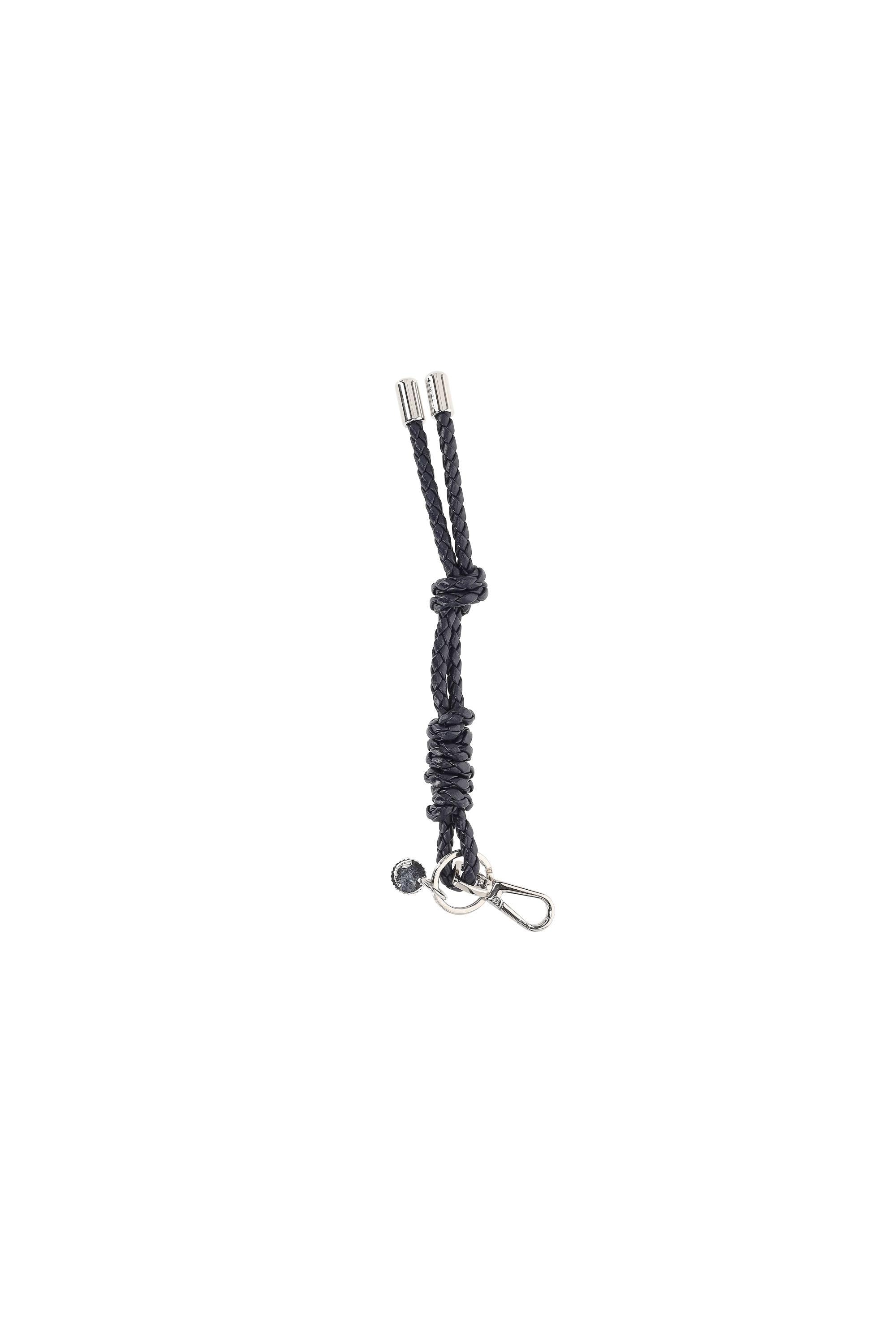 Santoni Charm portachiavi in pelle intrecciata UFPPA2960FO-AILS U68 