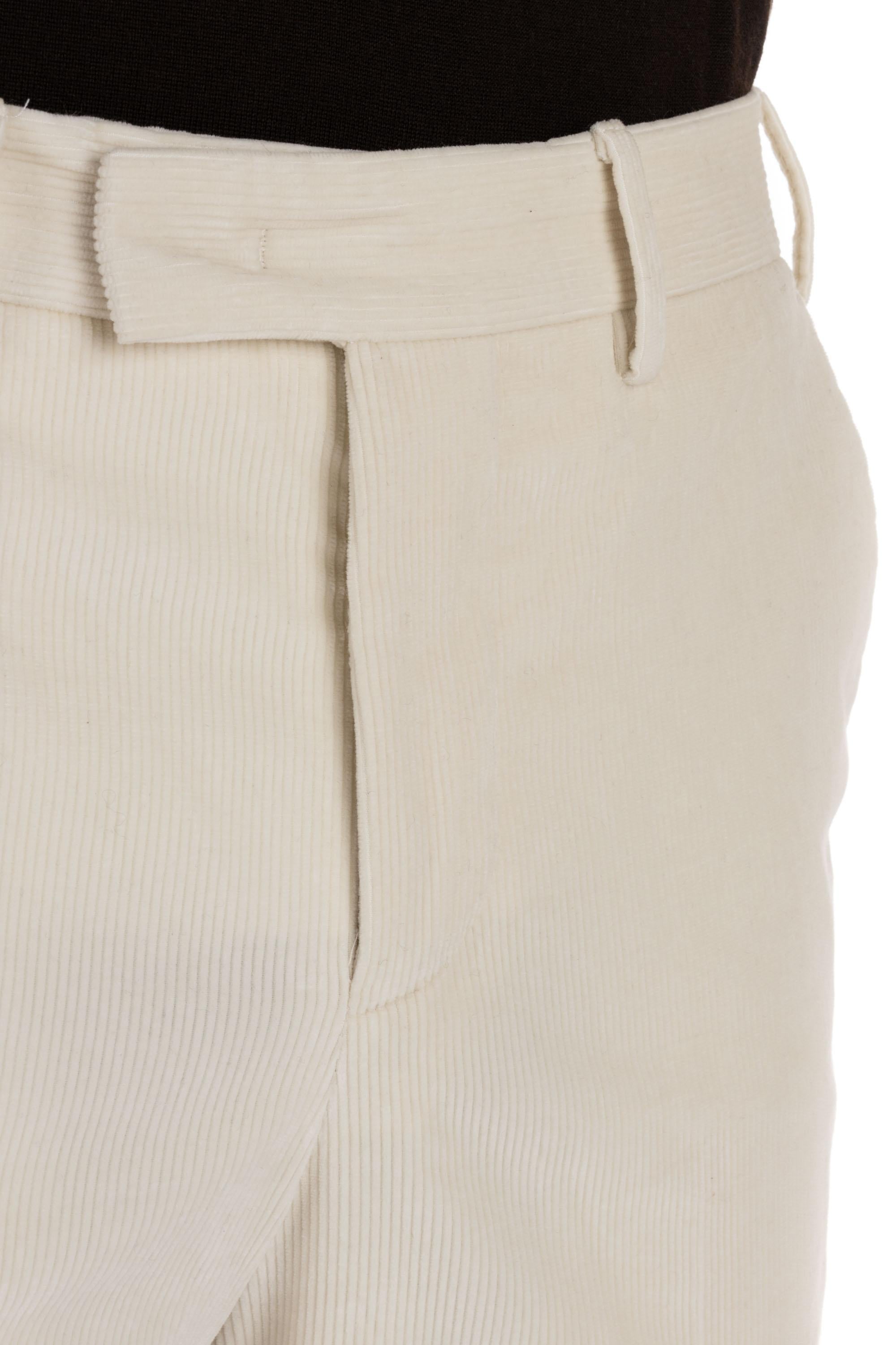 Pantalone in velluto soft touch mille righe Master fit ASMAZ00CL1 PG81_ 0010 PT Torino 