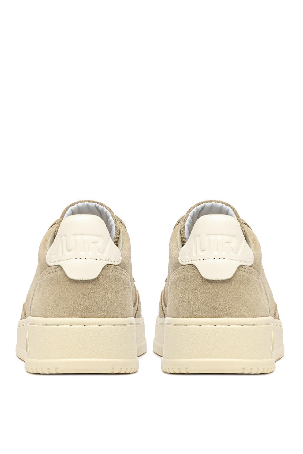 Autry Sneaker donna Medalist in camoscio talloncino bianco AULW UH13 SPONGE/WHT 