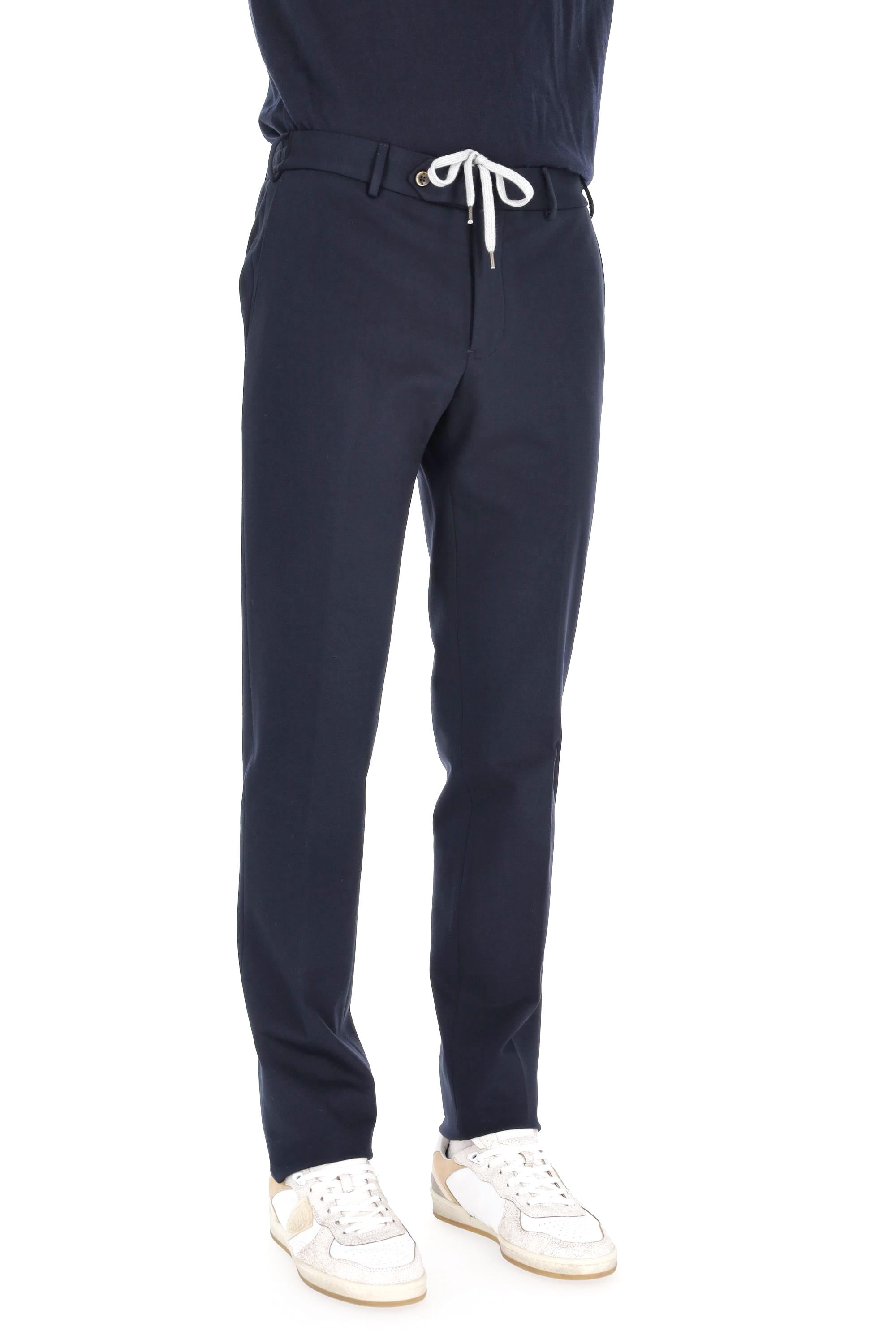 PT Torino Pantalone in jersey di viscosa stretch con coulisse Slim jogger VSJGZ20CL1 VD01 0365 