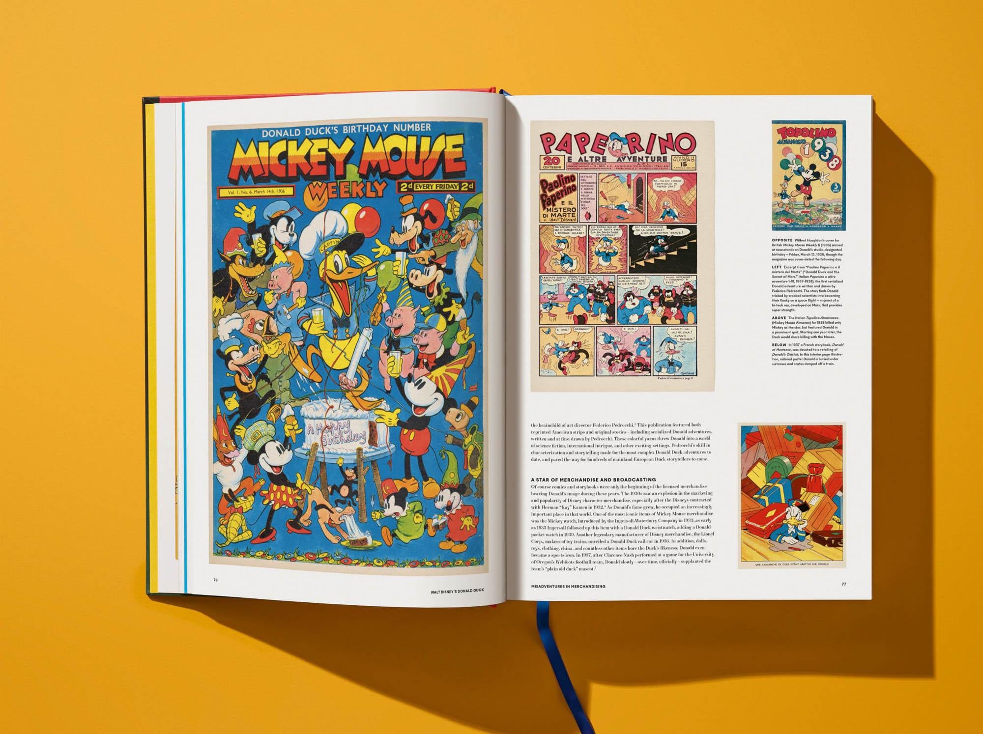 Taschen Libro da collezione Disney Donald Duck DONALD DUCK XL GB 
