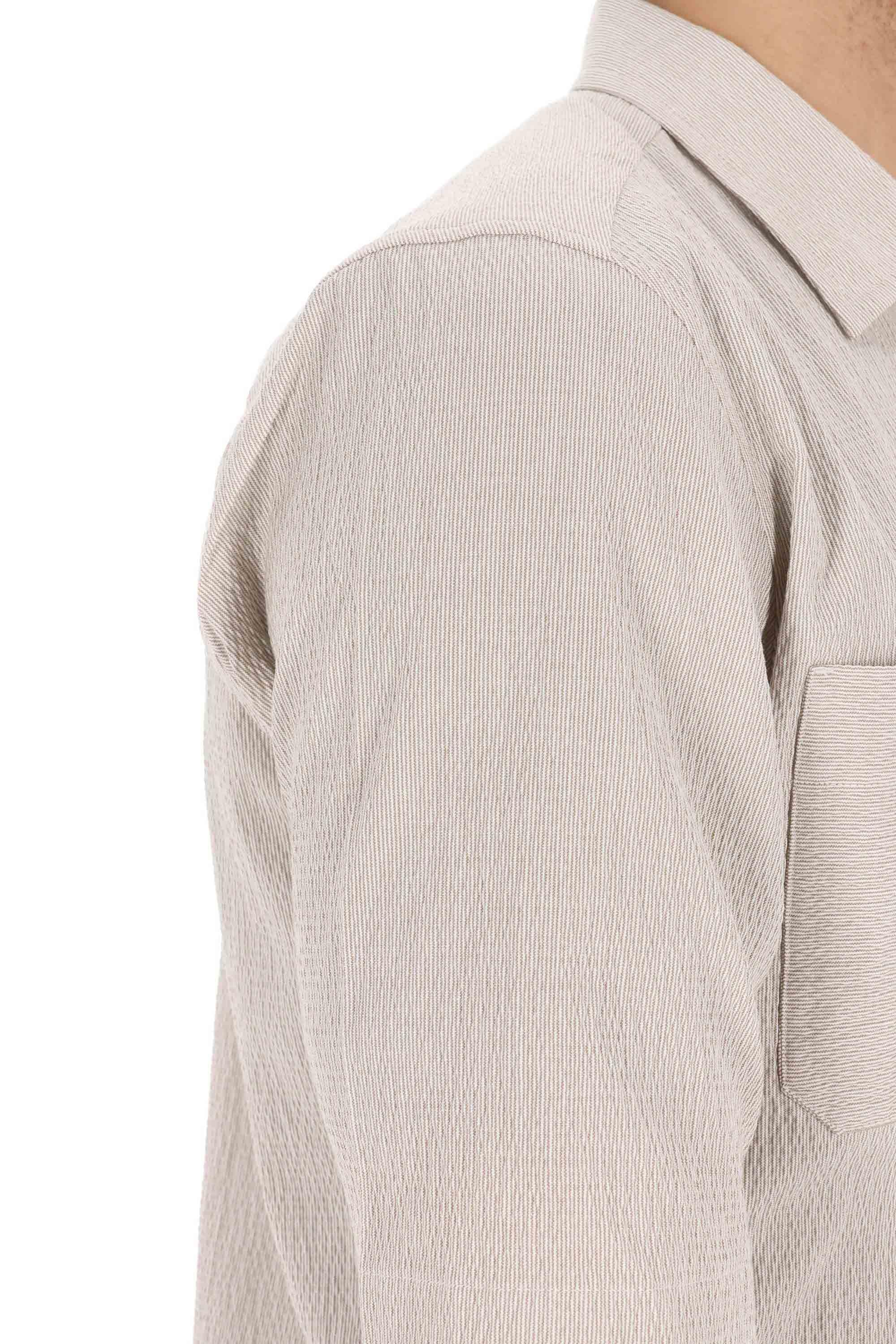 Camicia in cotone goffrato CM000011U 1985 Herno 