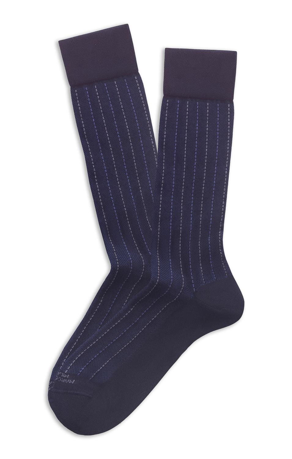Marcoliani Calza in piquet di modal e cashmere MAR4811L 001 