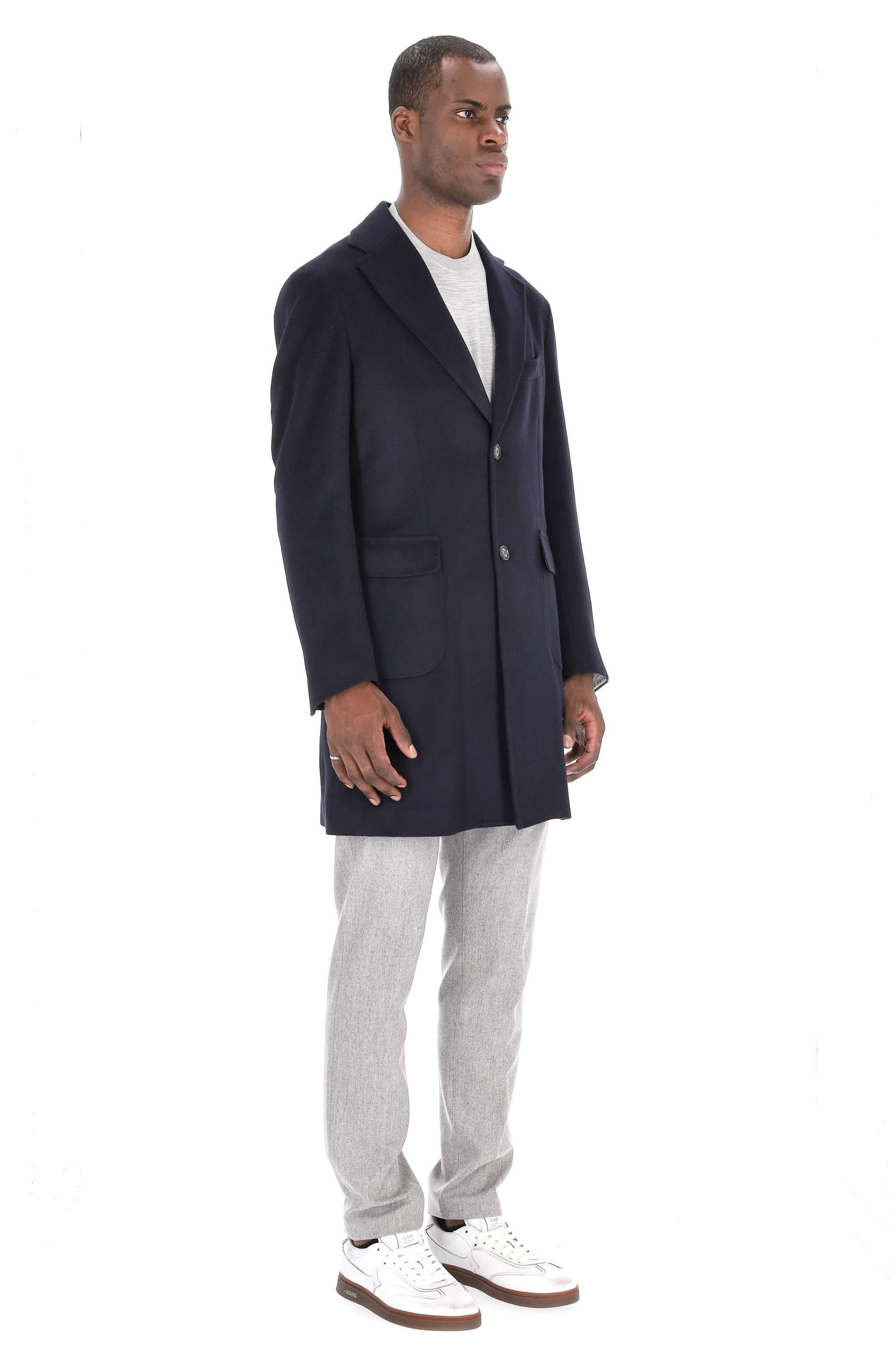 Cappotto in puro cashmere COAT__51044 0090 Barba 