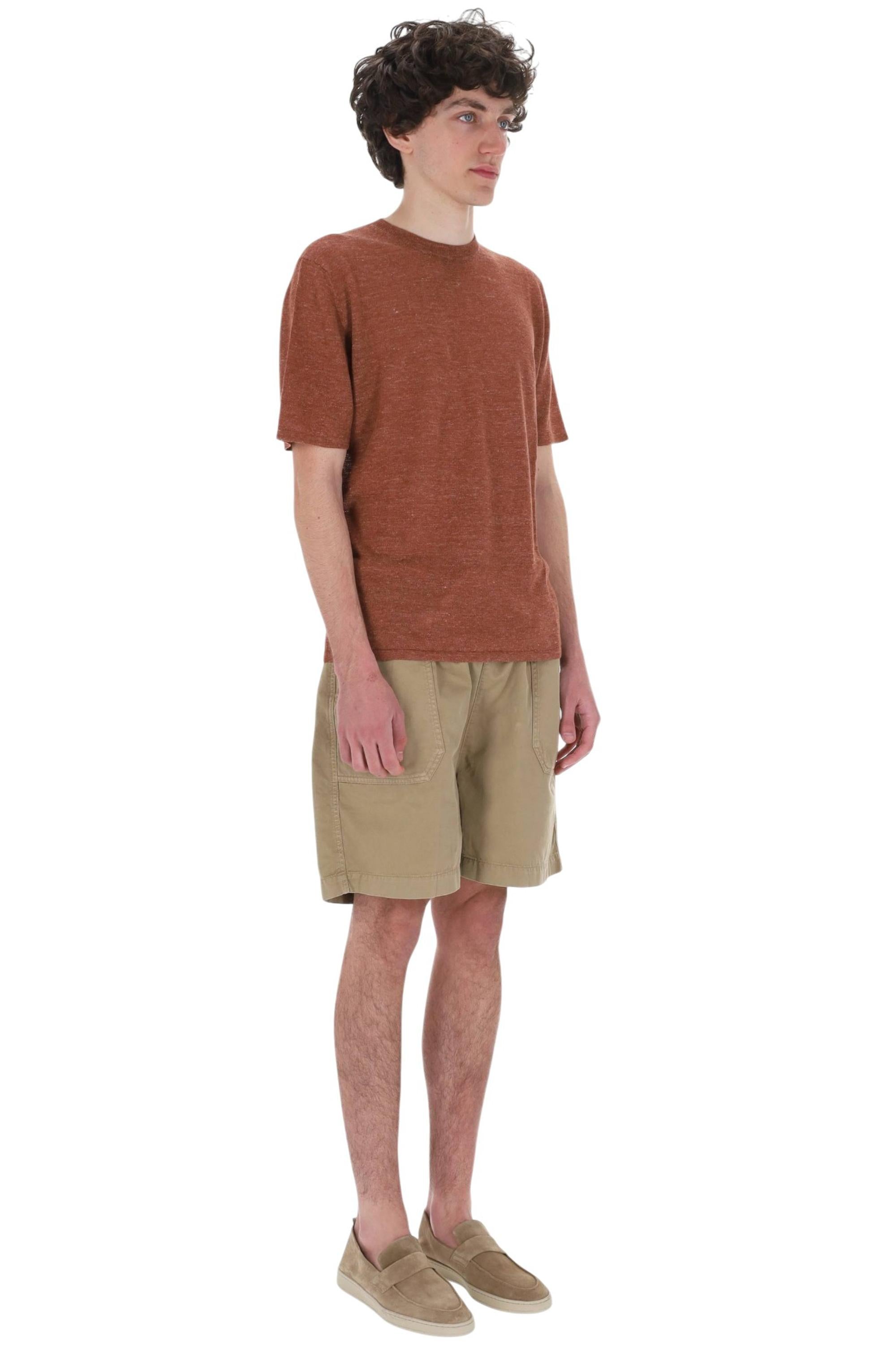 Roberto Collina T-shirt melange in lino-cotone MYA19021/2 55 