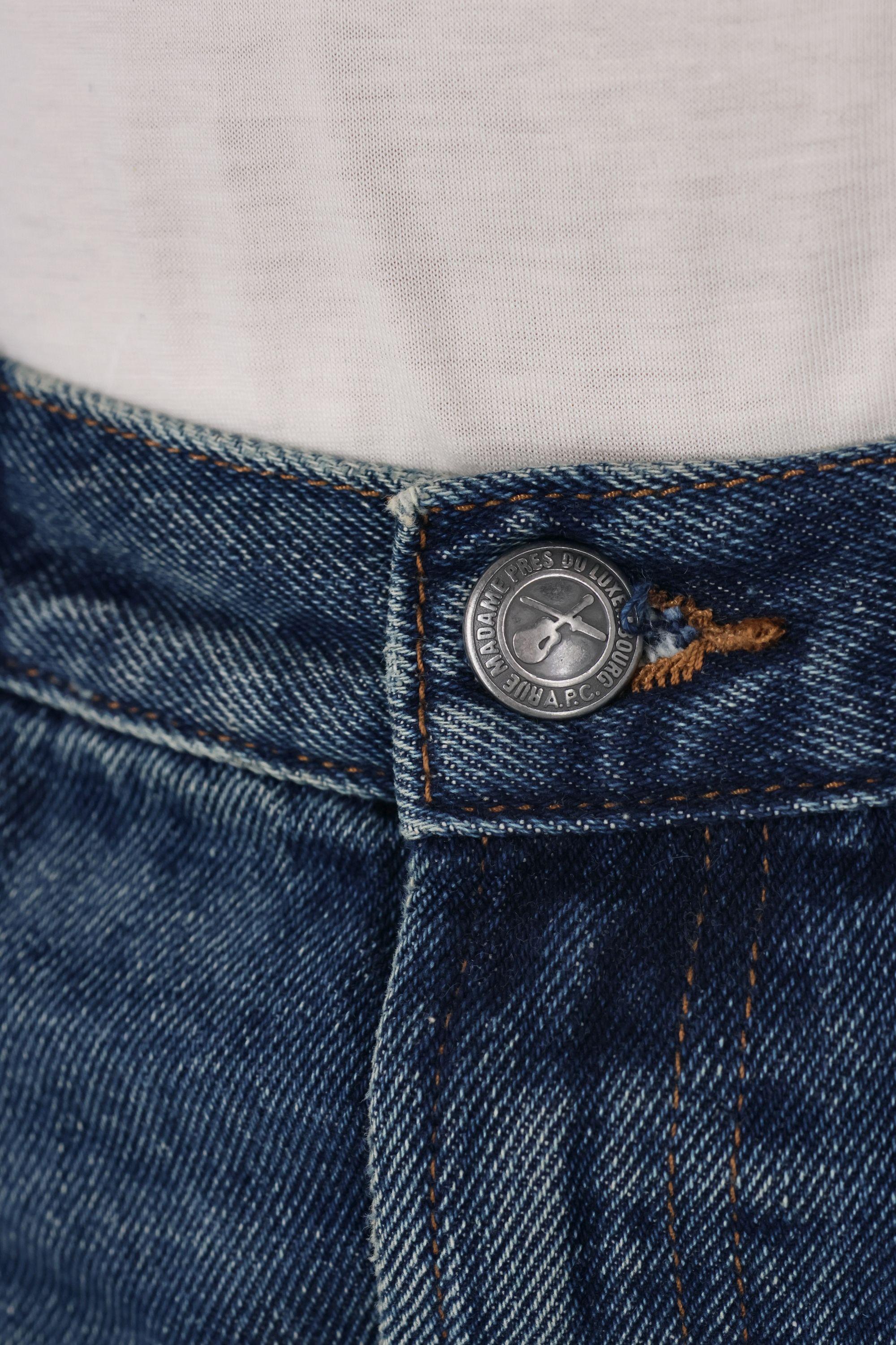 A.P.C. Jeans Martin in cotone con micro rotture COHFC-H09121 IAL 