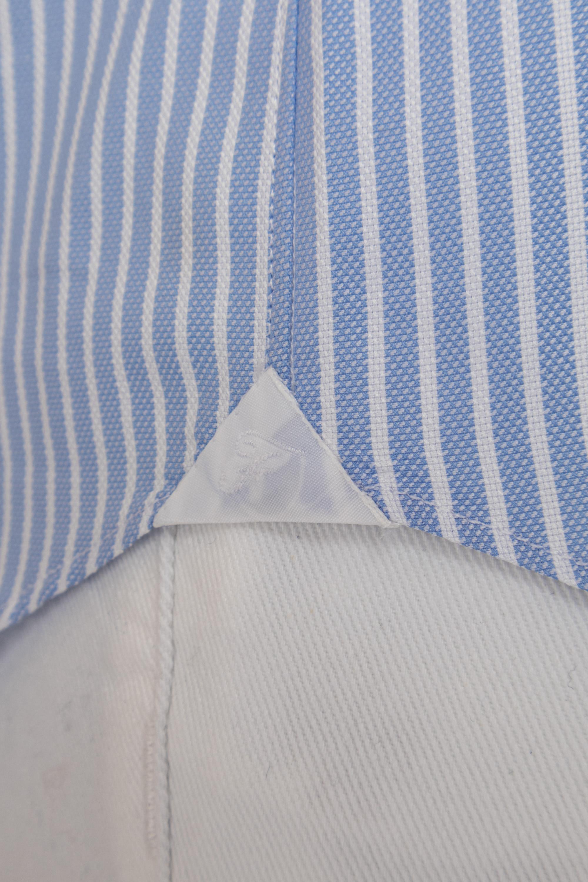 Finamore Camicia sartoriale rigata linea Milano C0328 MILANO LUIGI LZ 01 