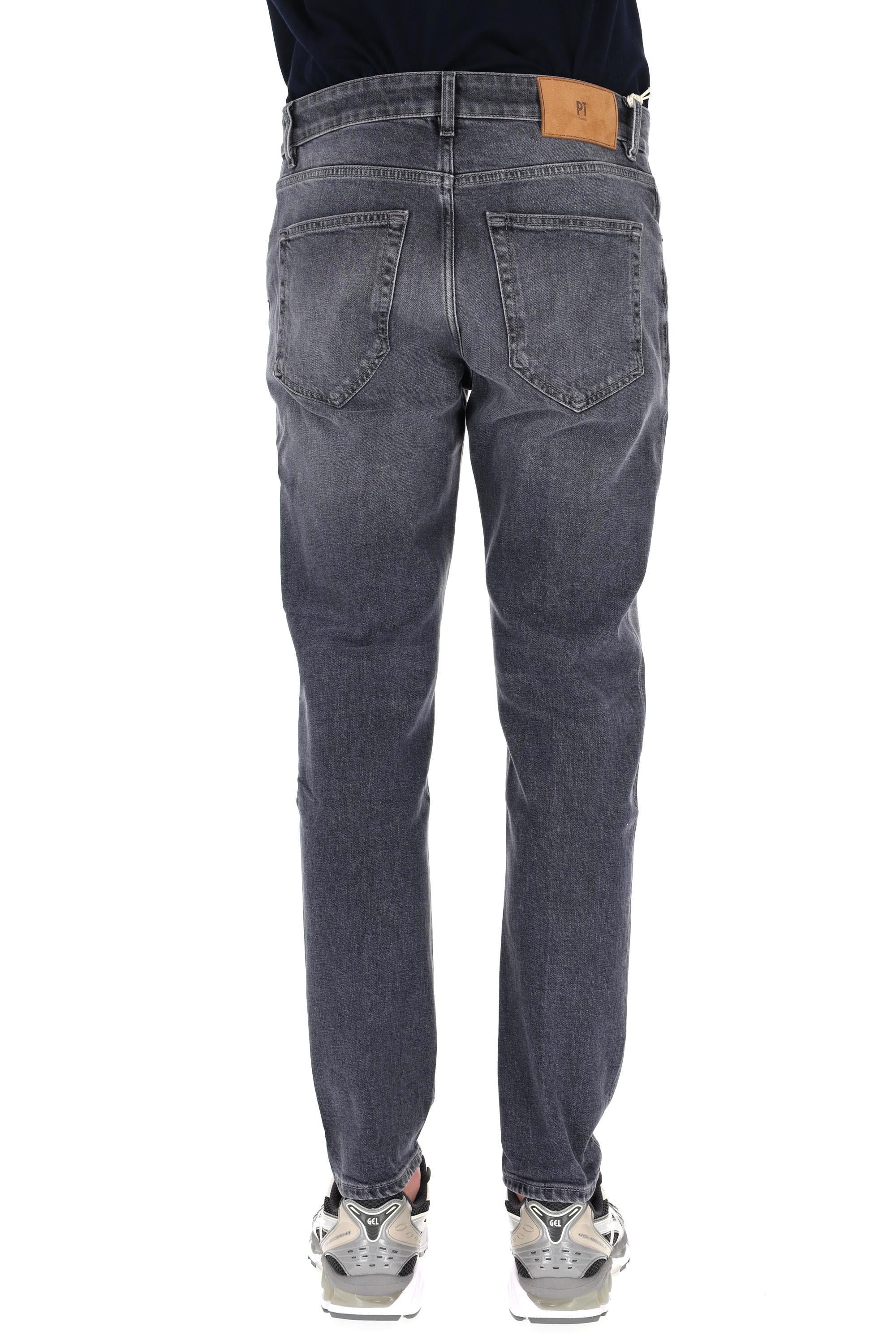 PT Denim Jeans tapered Reggae in cotone comfort C5TP05B0 CA2440 MI27 