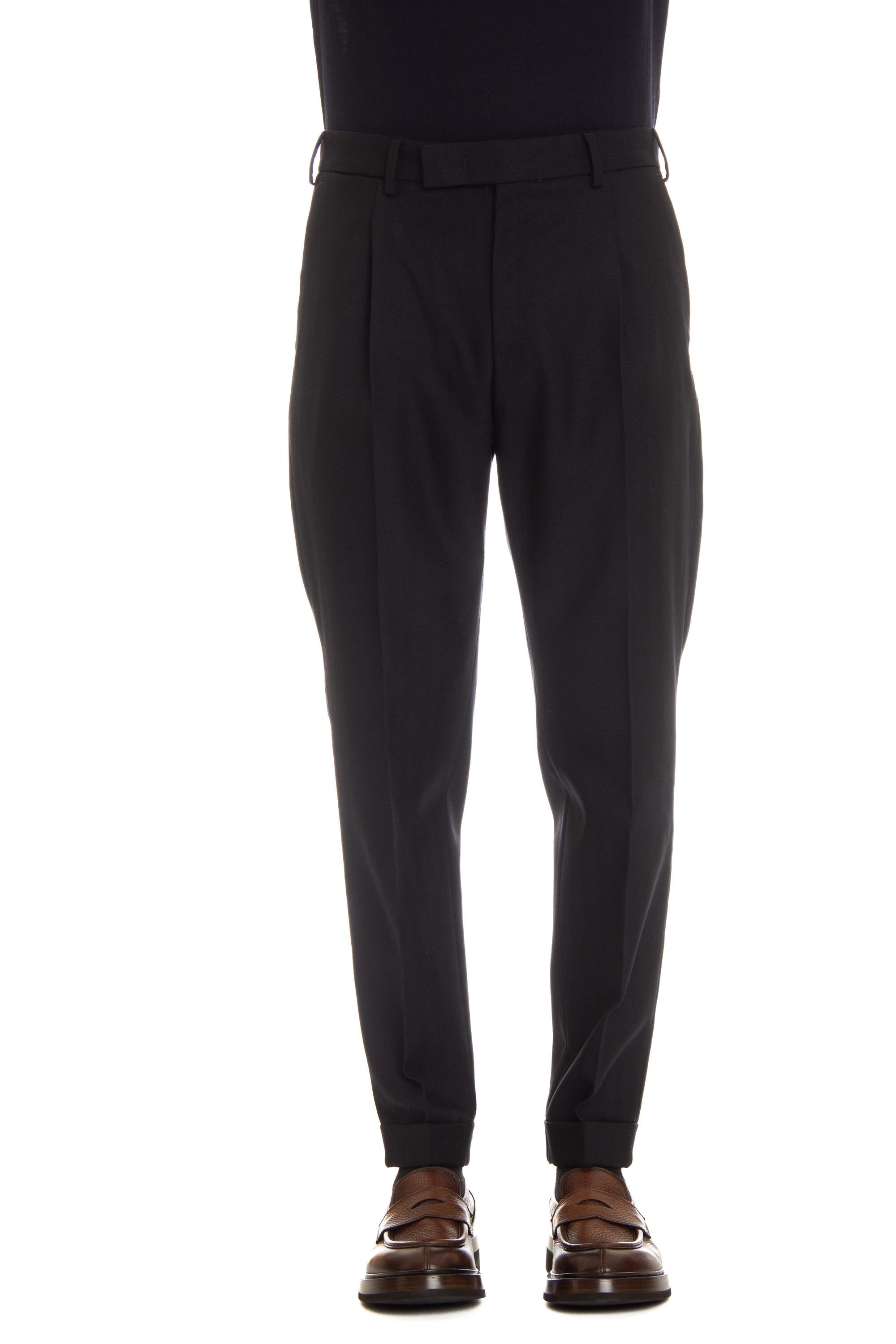 Pantalone in lana spina di pesce Rebel fit RFZAZ40FWD MR80 0360 PT Torino 